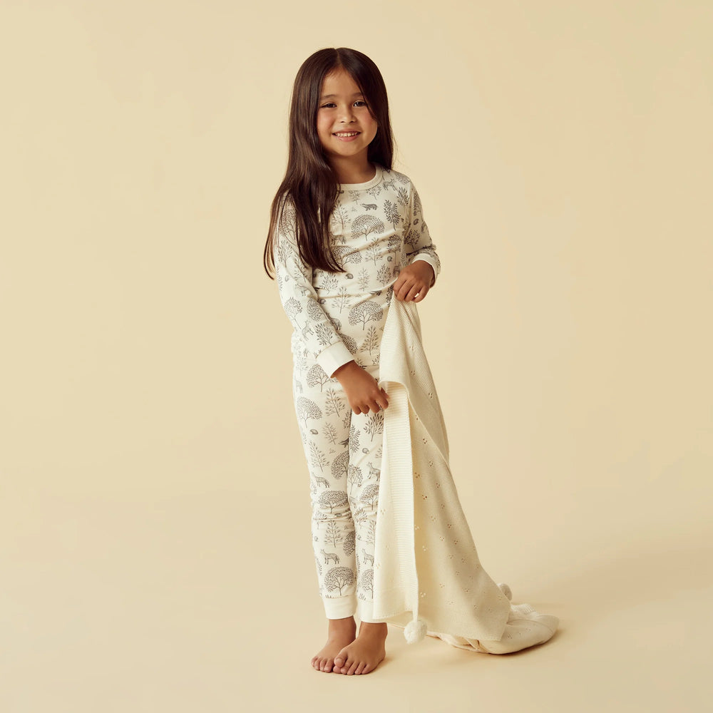 Wilson & Frenchy - Woodland Organic Long Sleeve Pjs Set