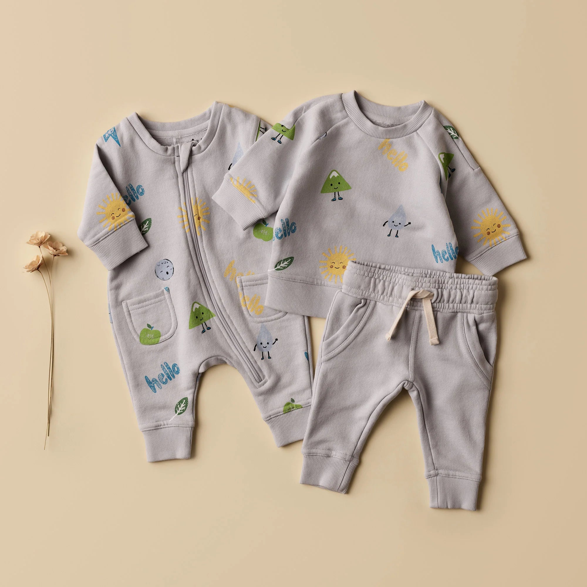 Wilson & Frenchy - Bluebell Organic Terry Sweat Pant