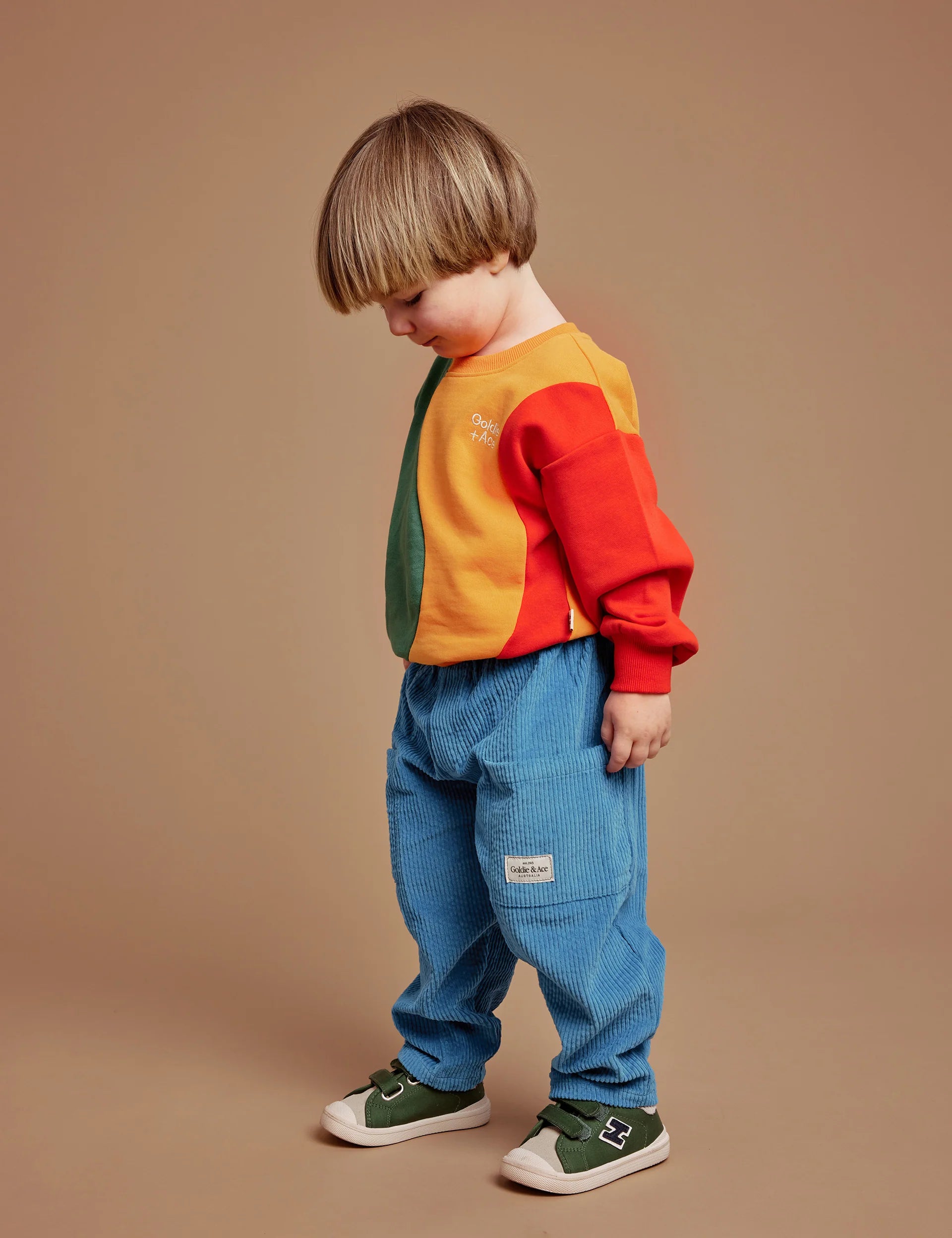 Goldie + Ace - Kit Corduroy Pocket Pant - Lake