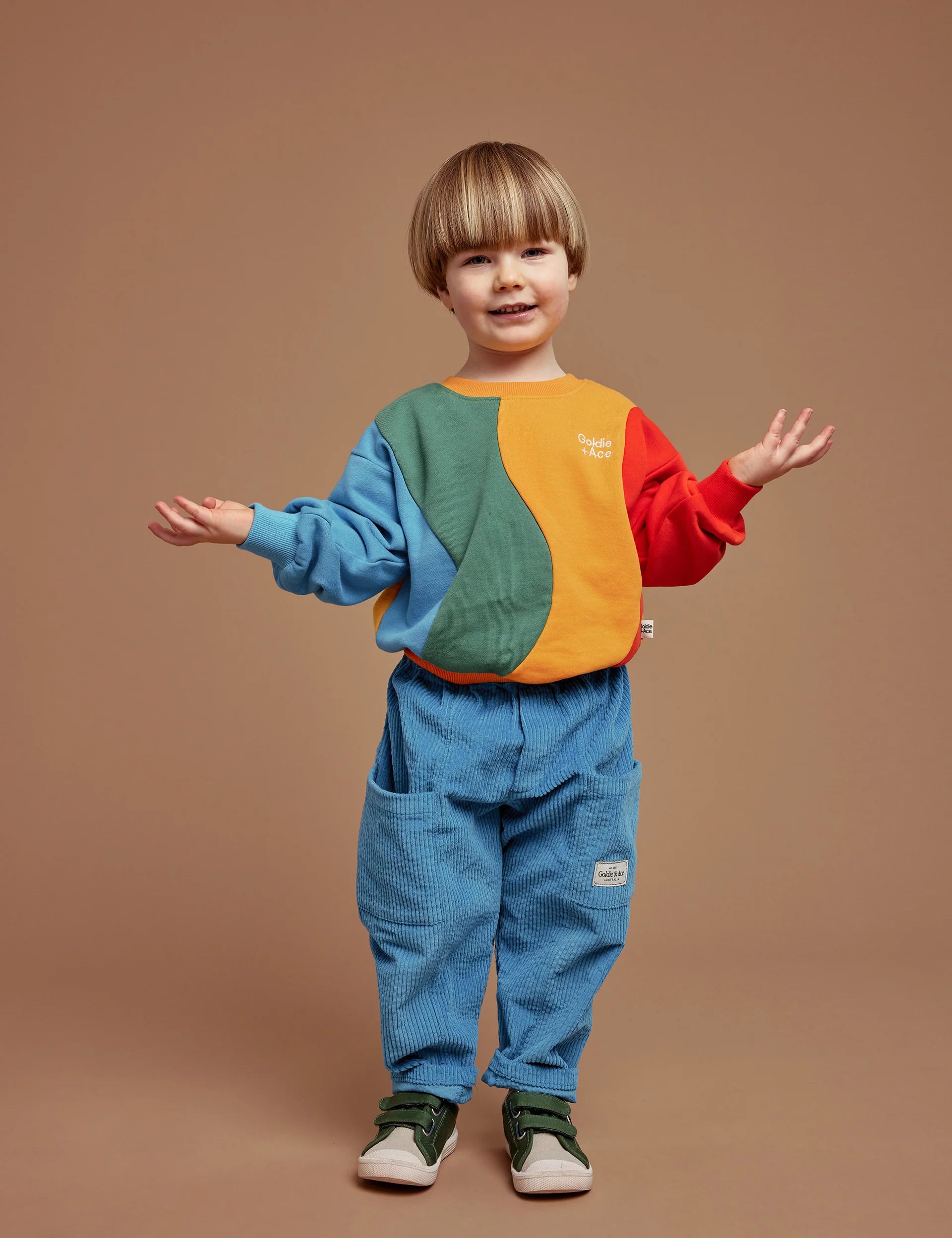 Goldie + Ace - Rio Wave Sweater - Primary