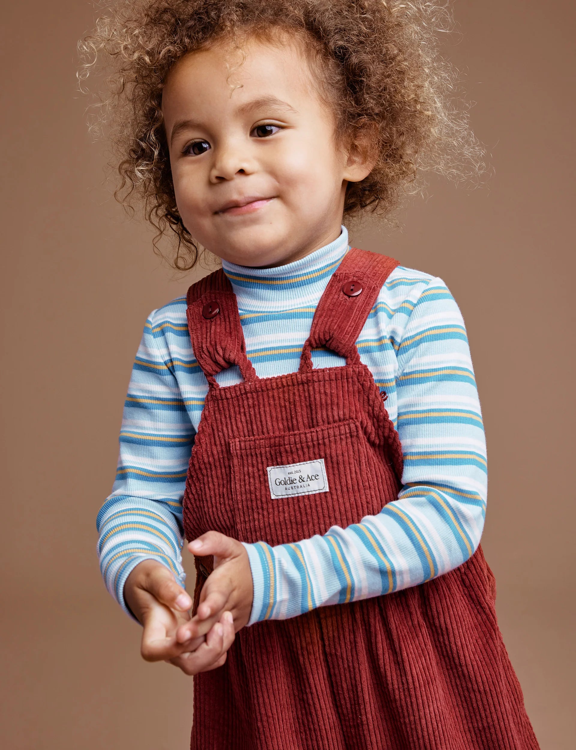 Goldie + Ace - Sky Stripe Rib Skivvy