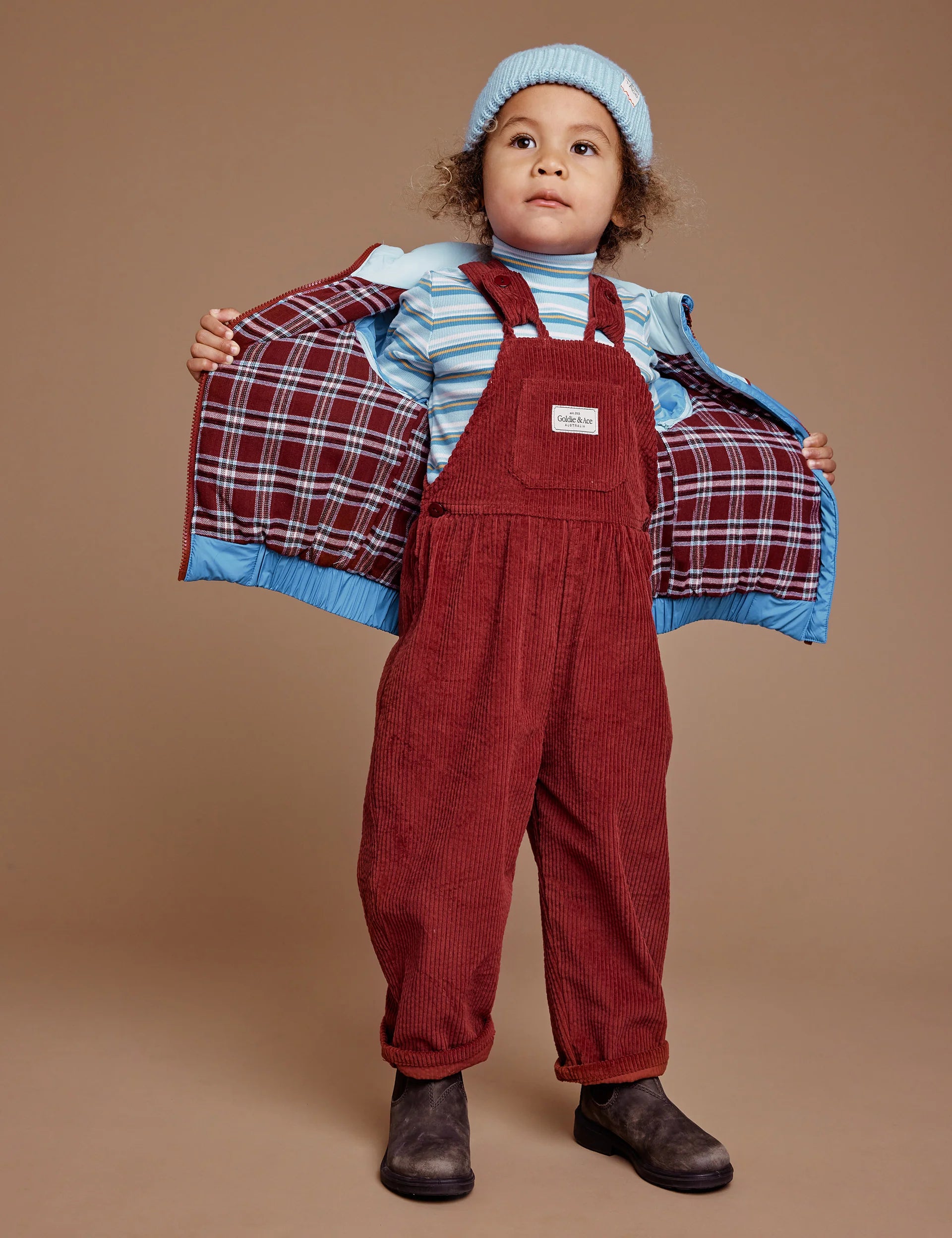 Goldie + Ace - Stevie Vintage Parka - Lake/Sky