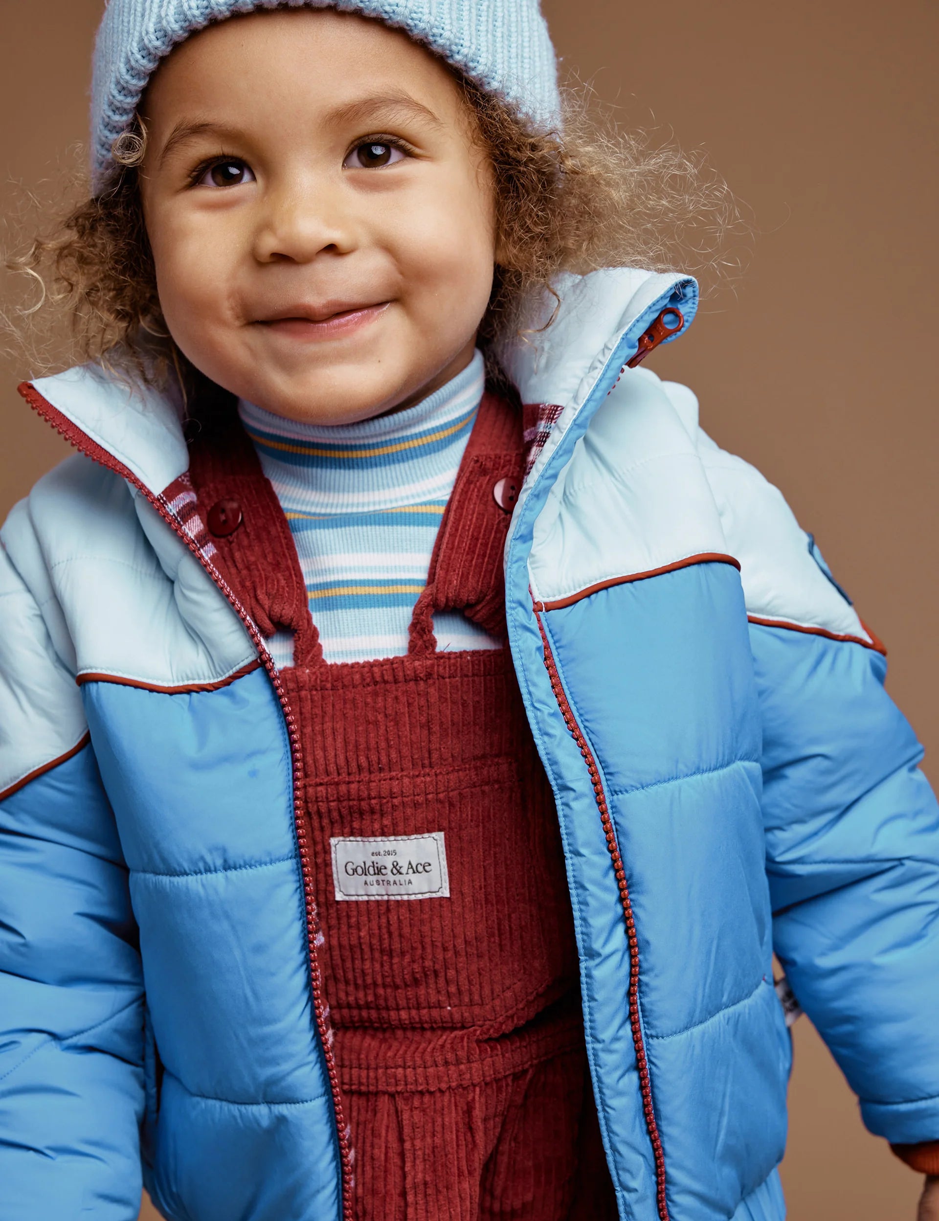 Goldie + Ace - Stevie Vintage Parka - Lake/Sky
