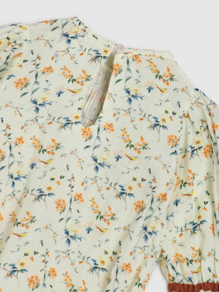 Alex & Ant - Pixie Playsuit - Natural Bird