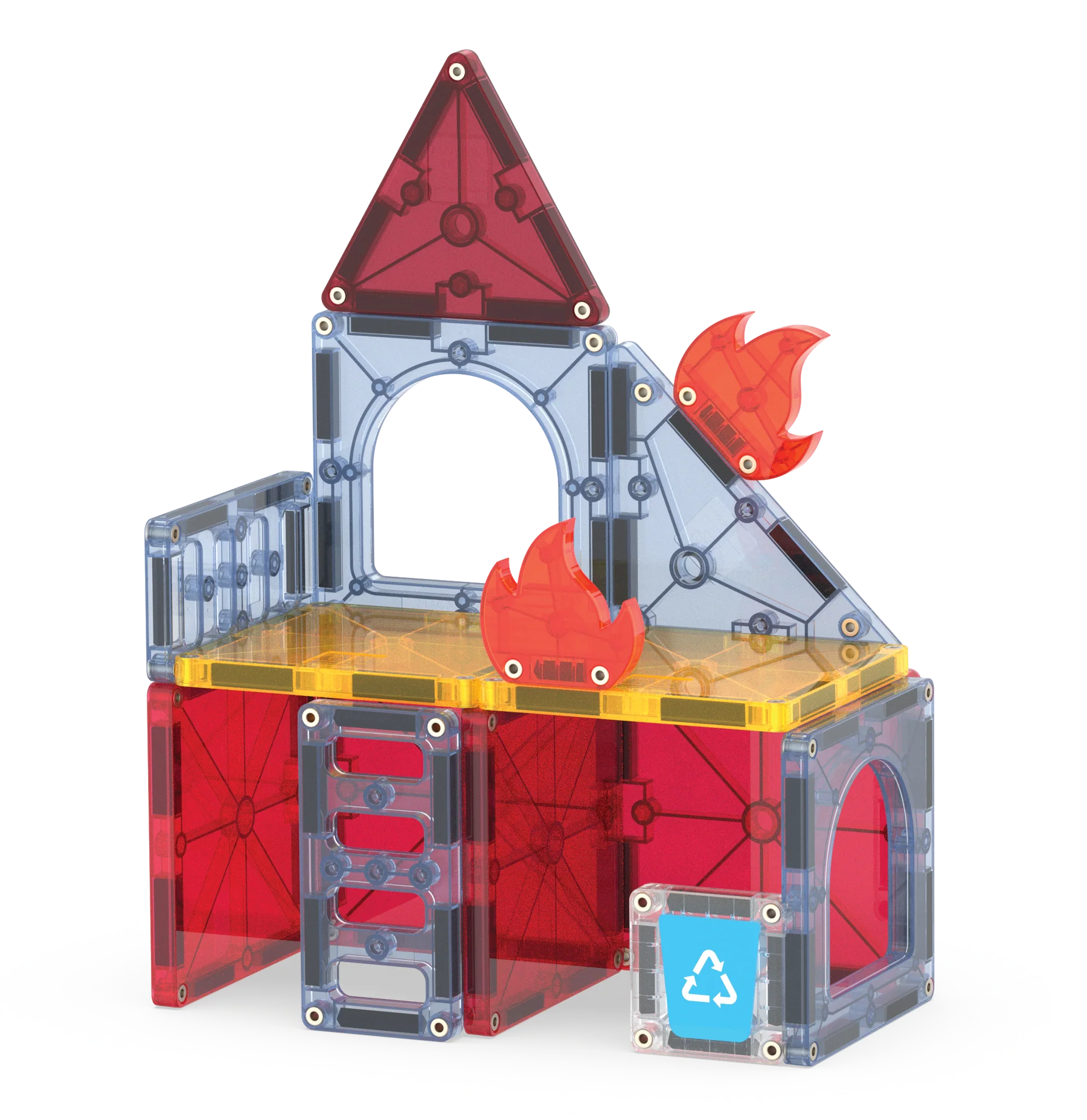 Magna-Tiles - Fire Rescue 27pc Set