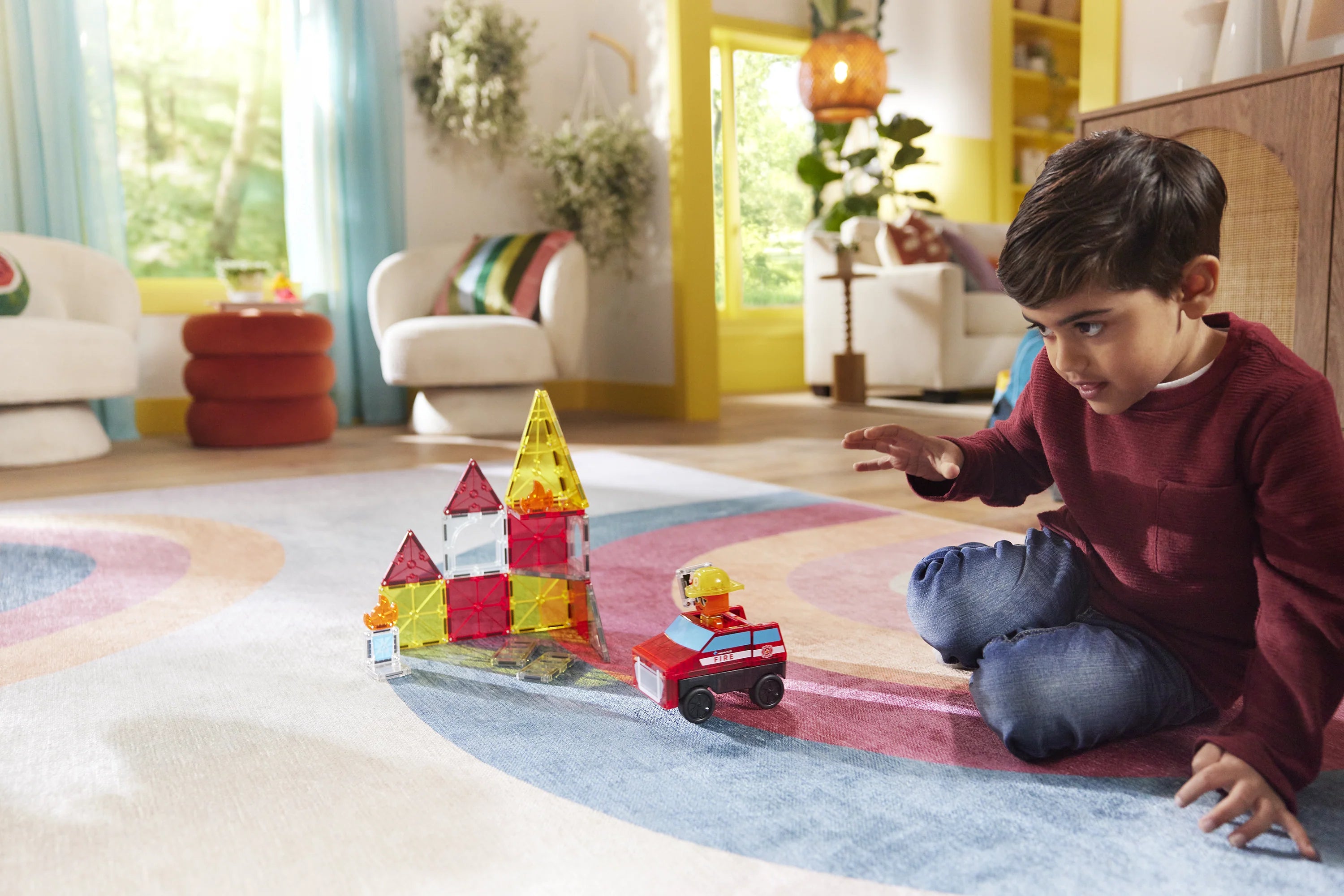 Magna-Tiles - Fire Rescue 27pc Set