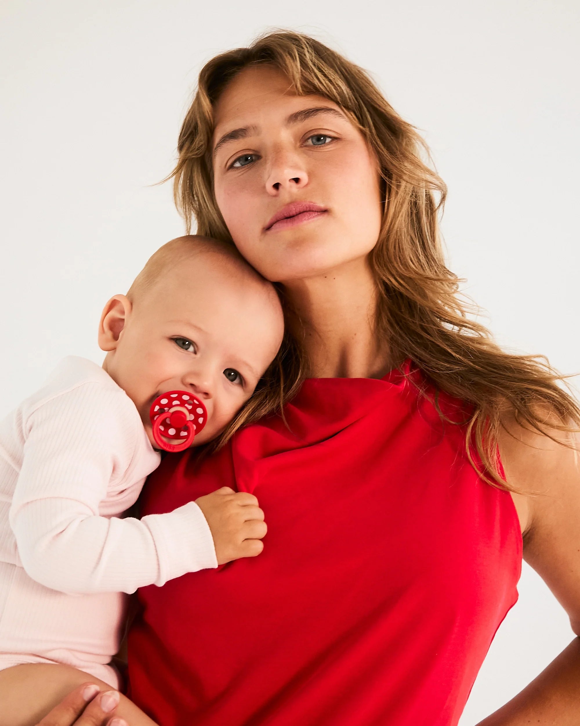 BIBS - STUDIO Colour 2 Pk - Blossom/Candy Apple