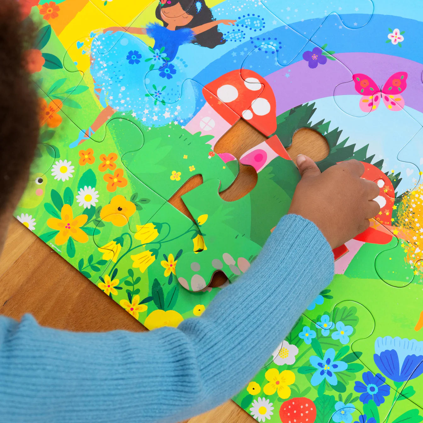 Crocodile Creek - 36pc Floor Puzzle - Rainbow