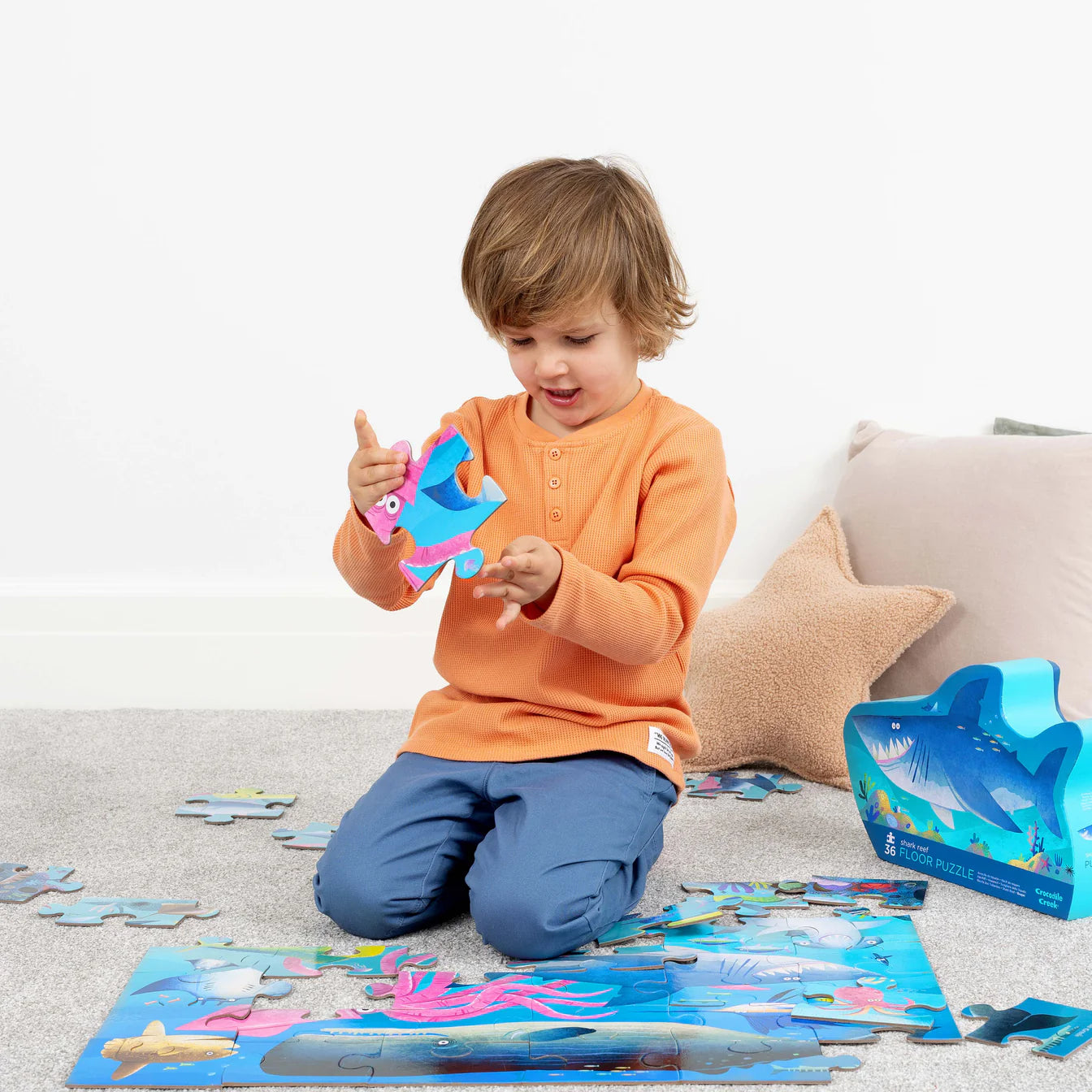 Crocodile Creek - 36 pc Floor Puzzle  - Shark Reef