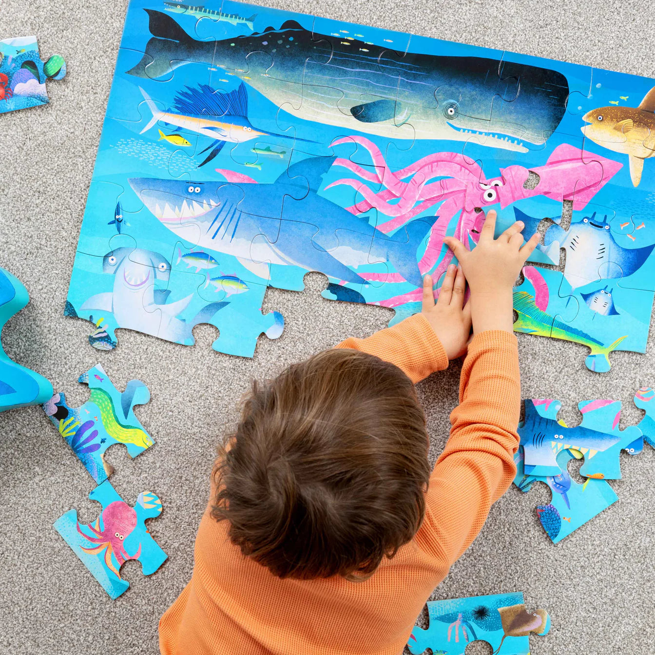 Crocodile Creek - 36 pc Floor Puzzle  - Shark Reef