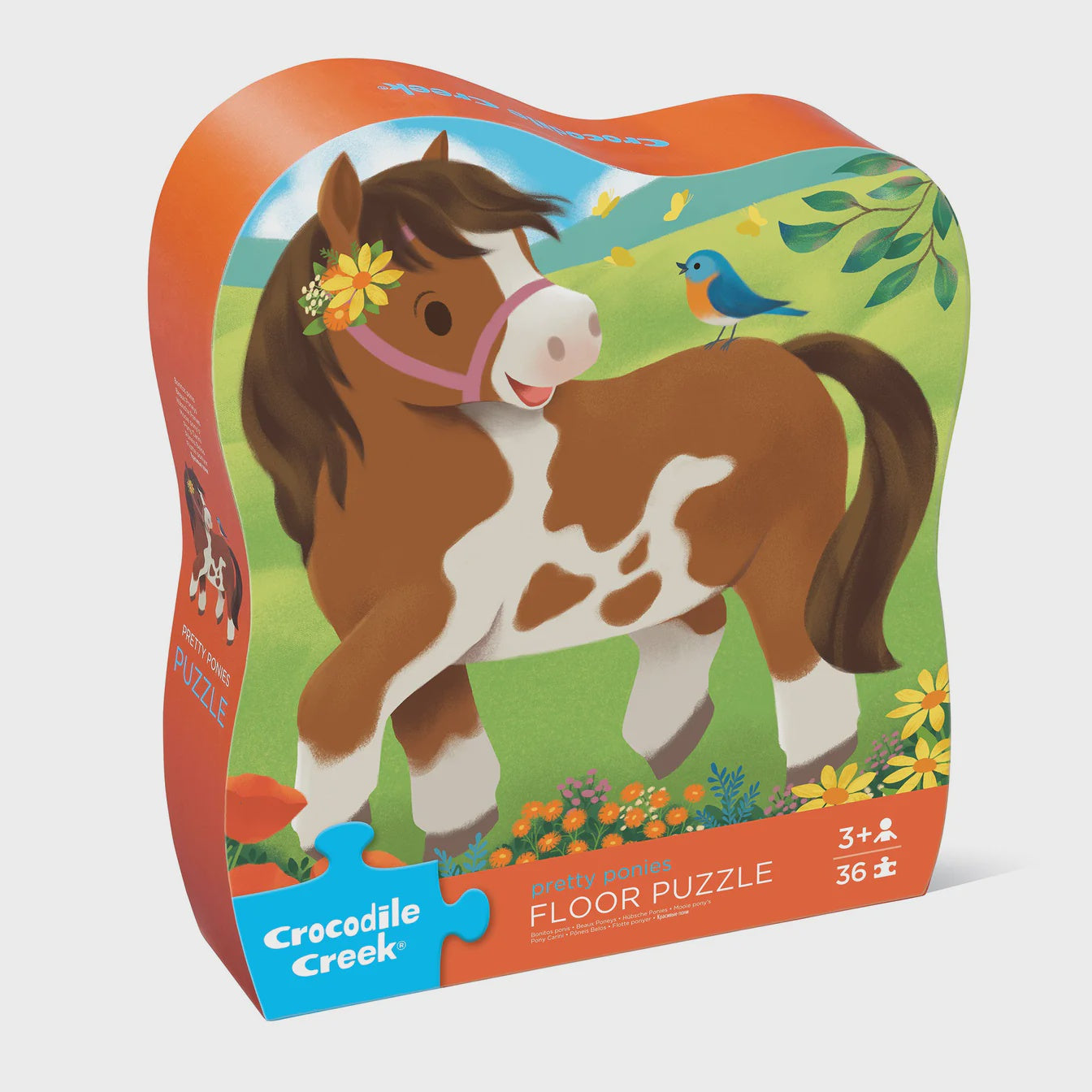 Crocodile Creek - 36 pc Floor Puzzle  - Pretty Ponies