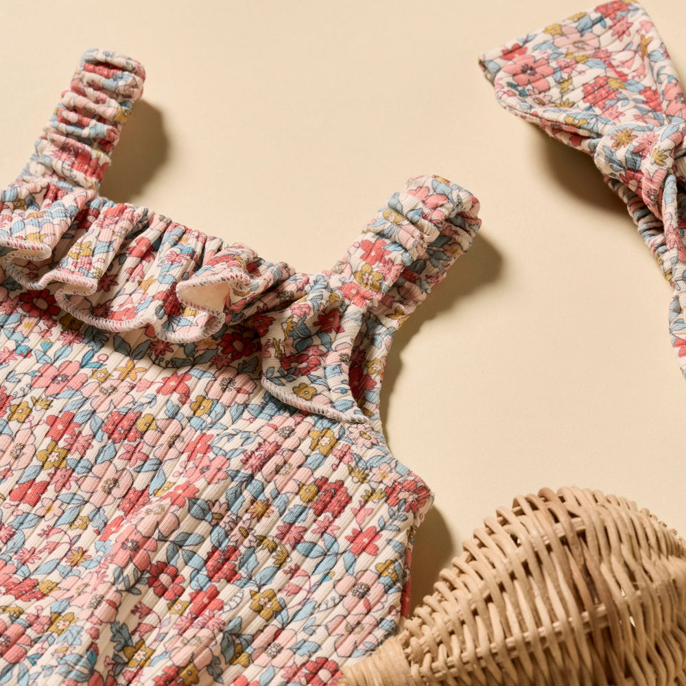 Wilson & Frenchy - Summer Bloom Organic Playsuit