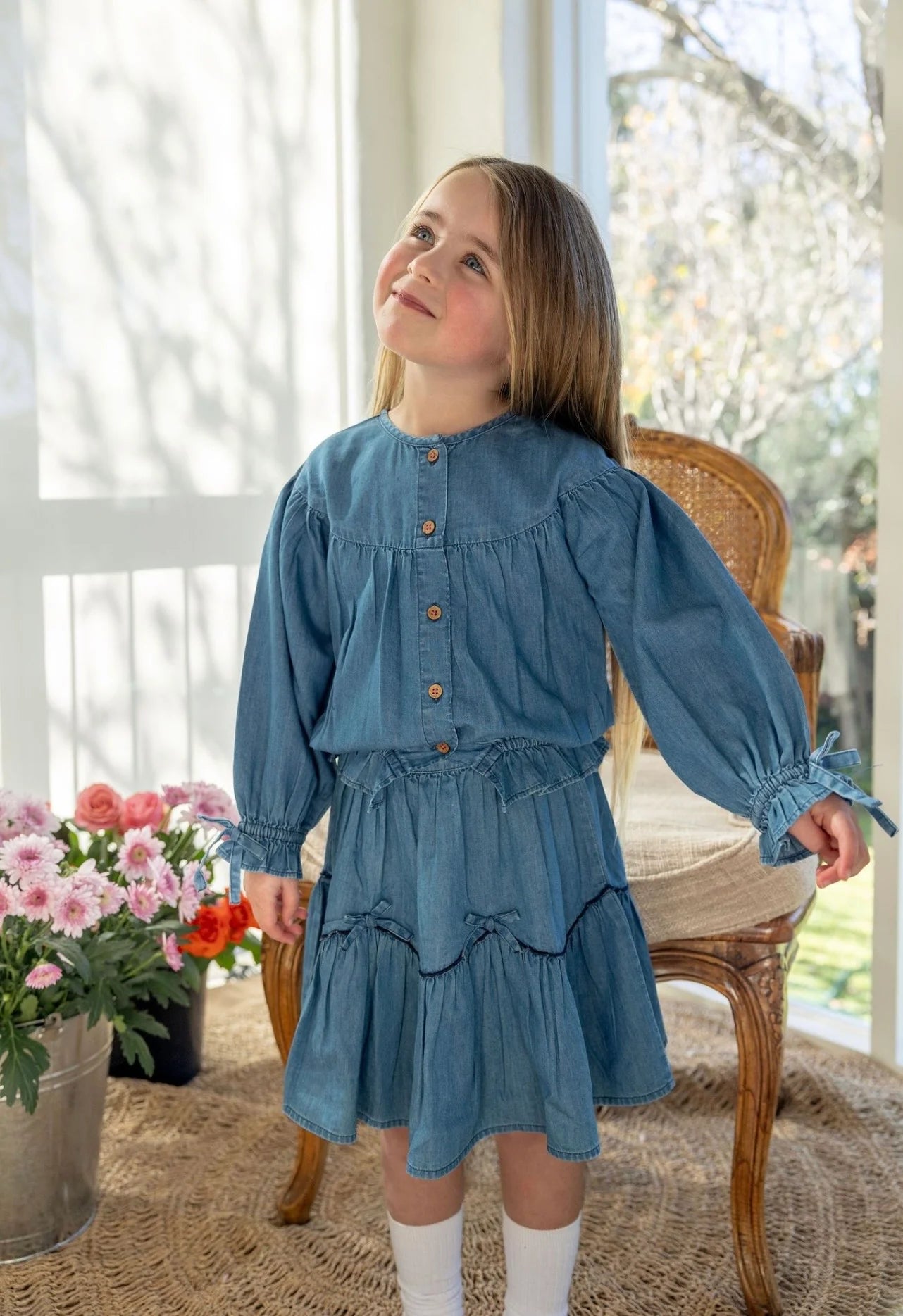 Alex & Ant -Belle Skirt - Chambray