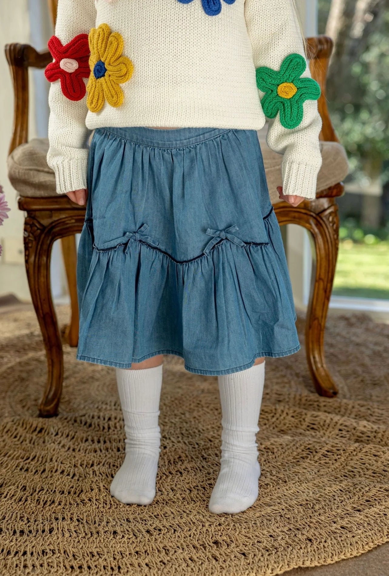 Alex & Ant -Belle Skirt - Chambray