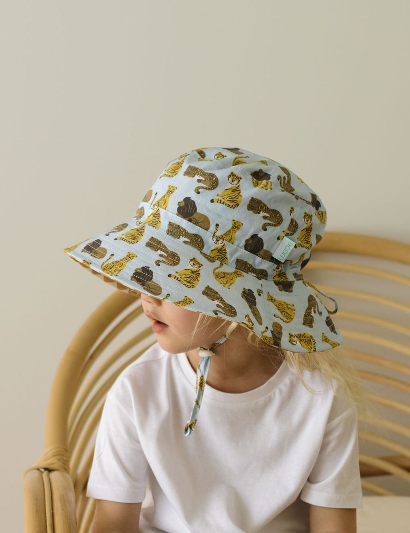 Acorn Kids - Jungle Kings Wide Brim Bucket Hat