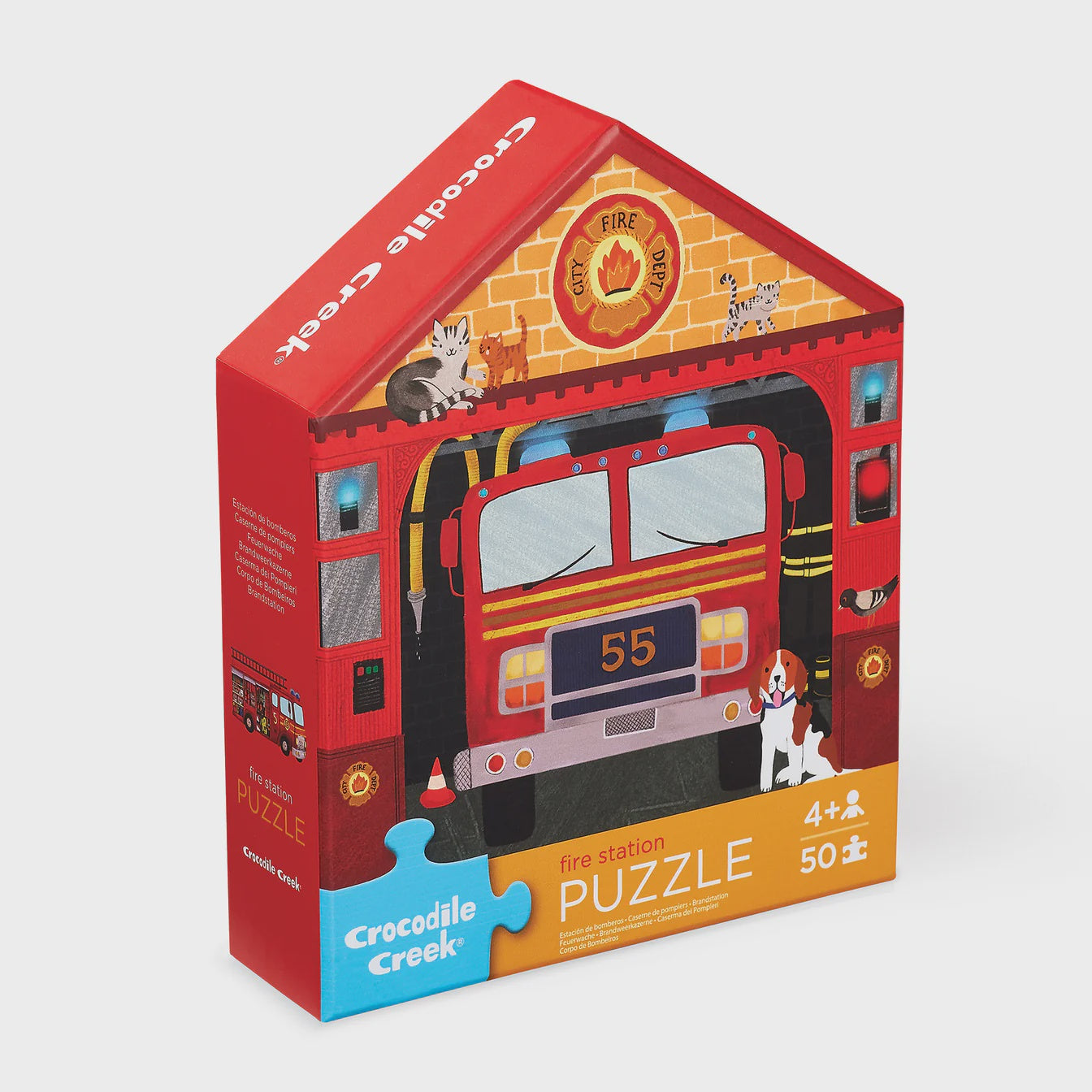 Crocodile Creek - Puzzle 50pc - Fire Station