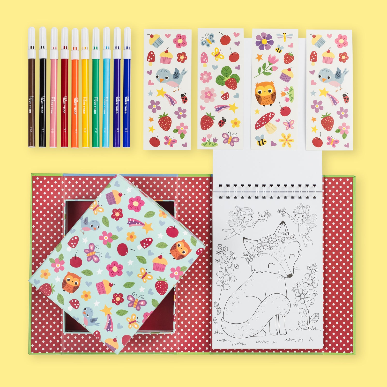 Tiger Tribe - Colouring Set - Forest Fairies