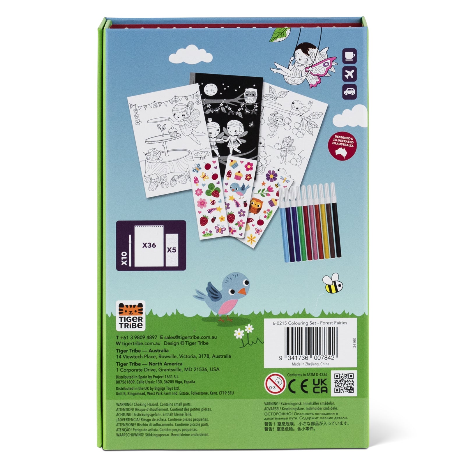 Tiger Tribe - Colouring Set - Forest Fairies