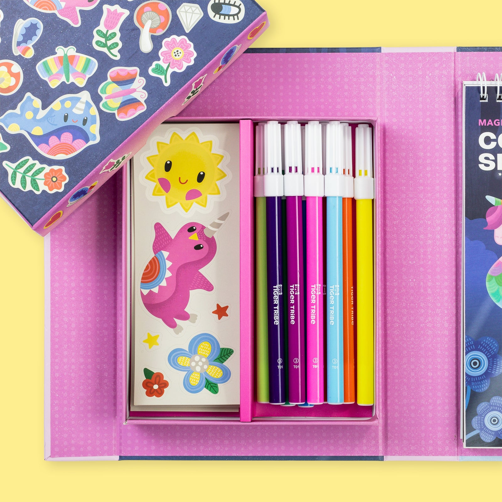 Tiger Tribe - Colouring Set - Magical Creatures