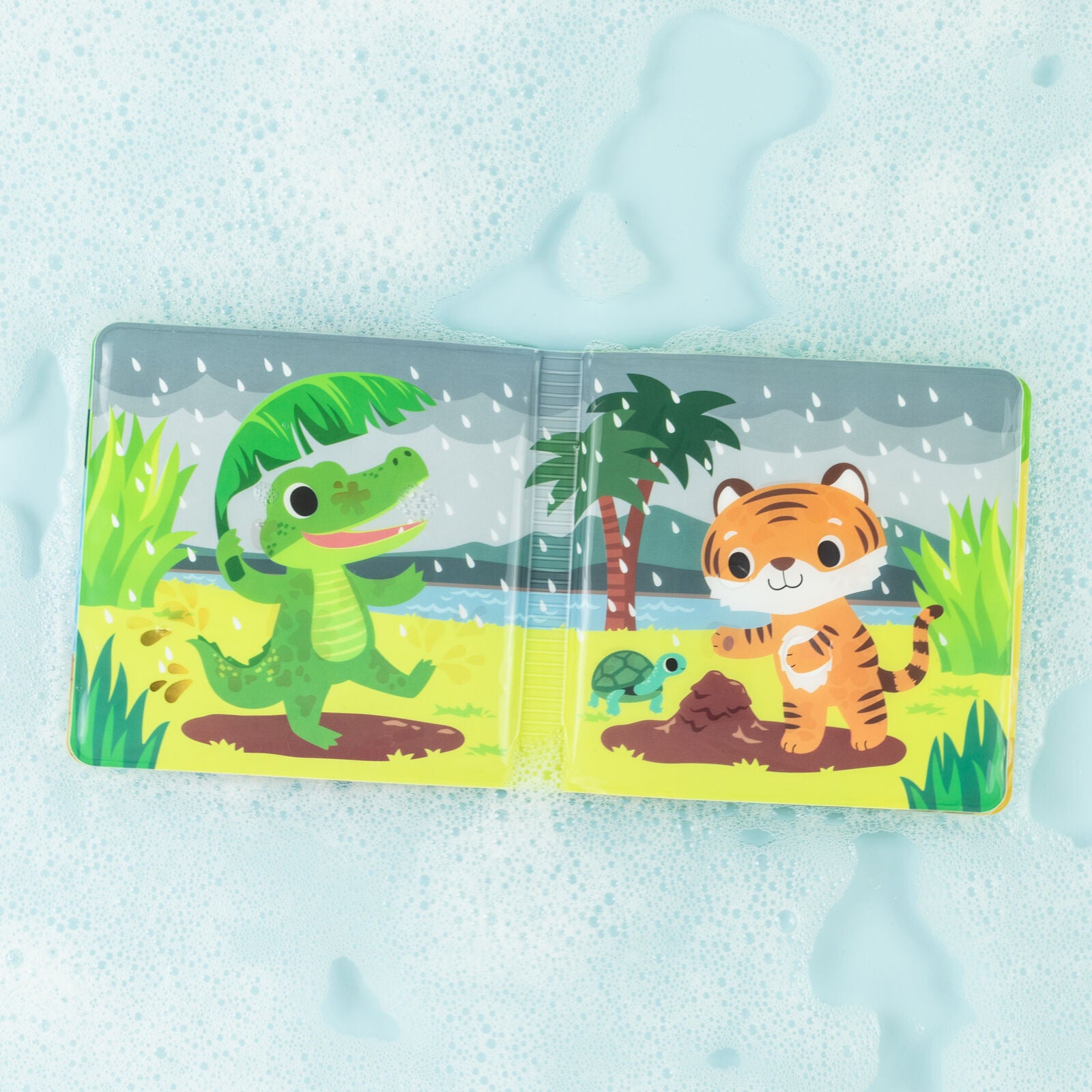 Tiger Tribe - Bath Book - Messy Jungle