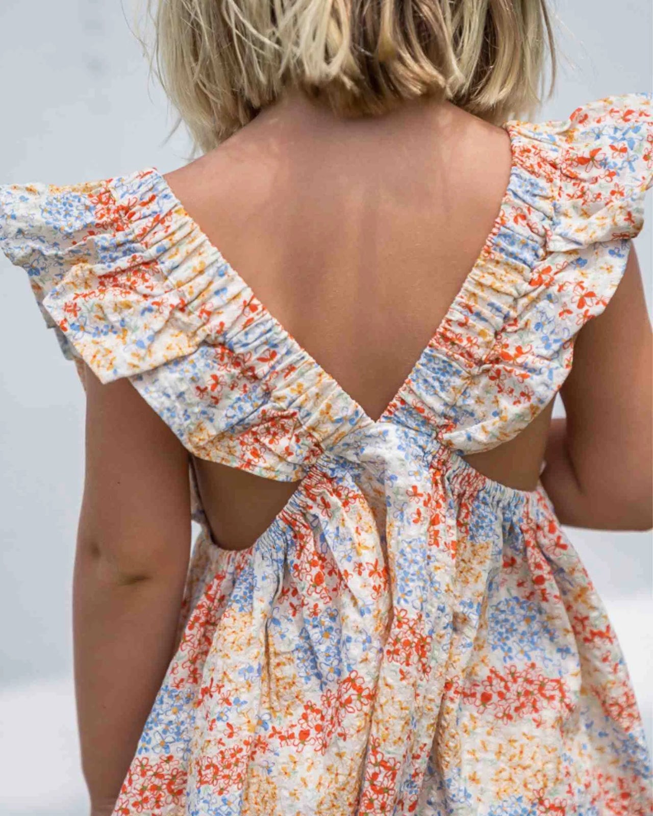 Walnut - Eden Dress - Amsterdam Floral