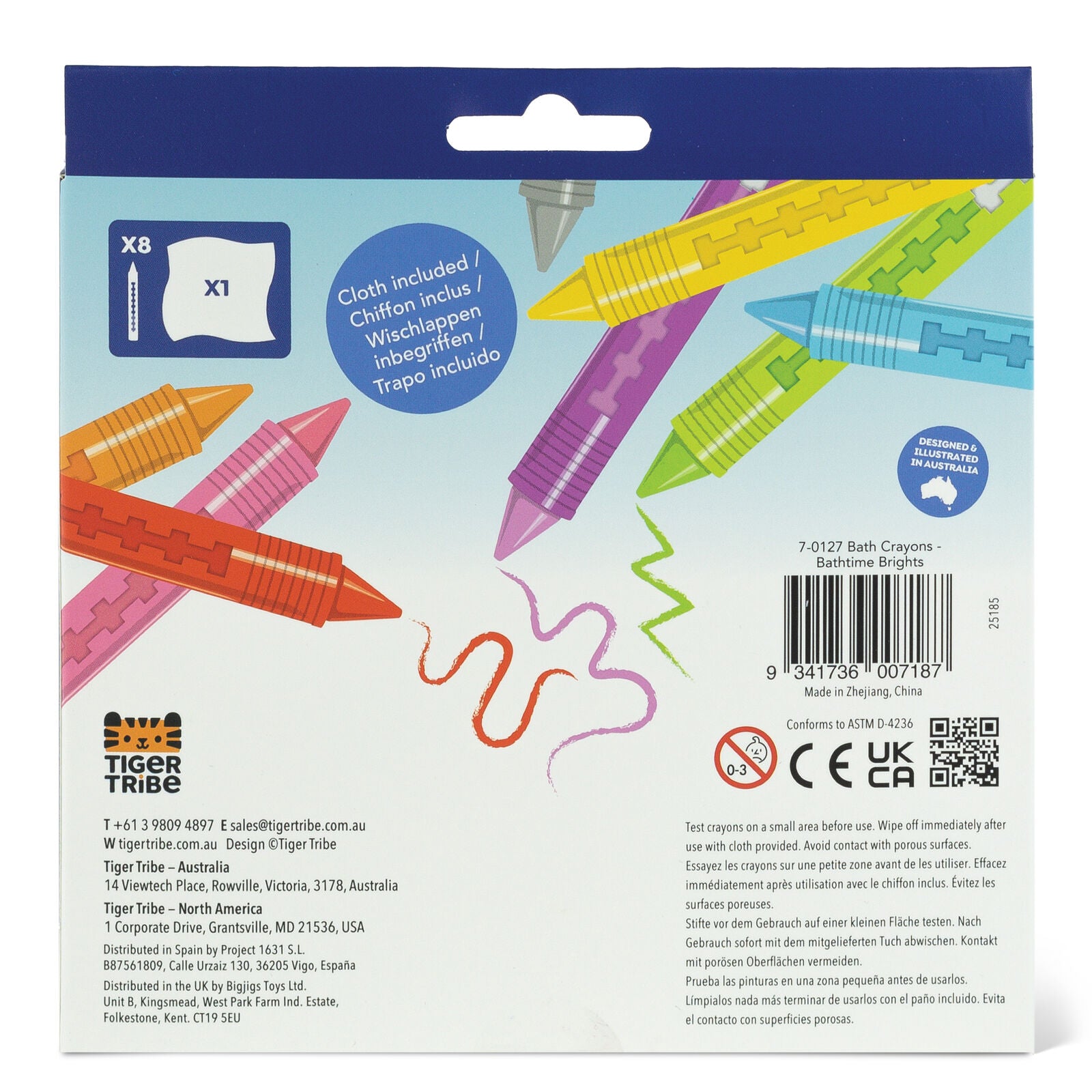 Tiger Tribe - Bath Crayons