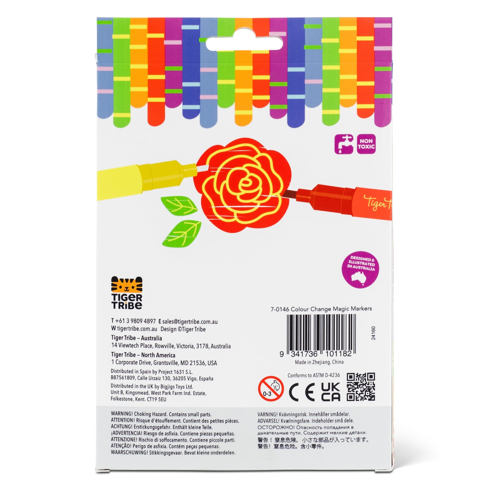 Tiger Tribe - Colour Changing Magic Markers