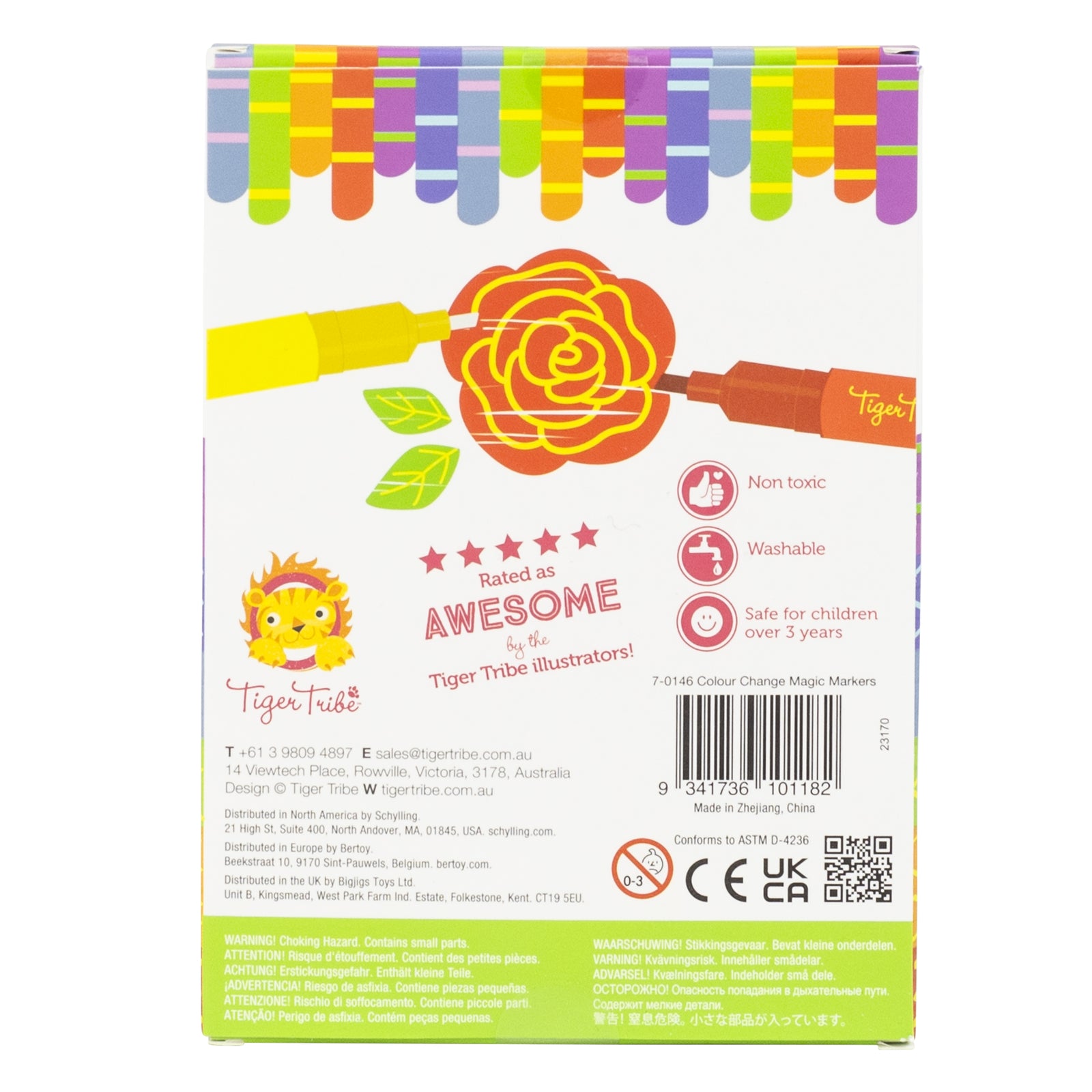 Tiger Tribe - Colour Changing Magic Markers