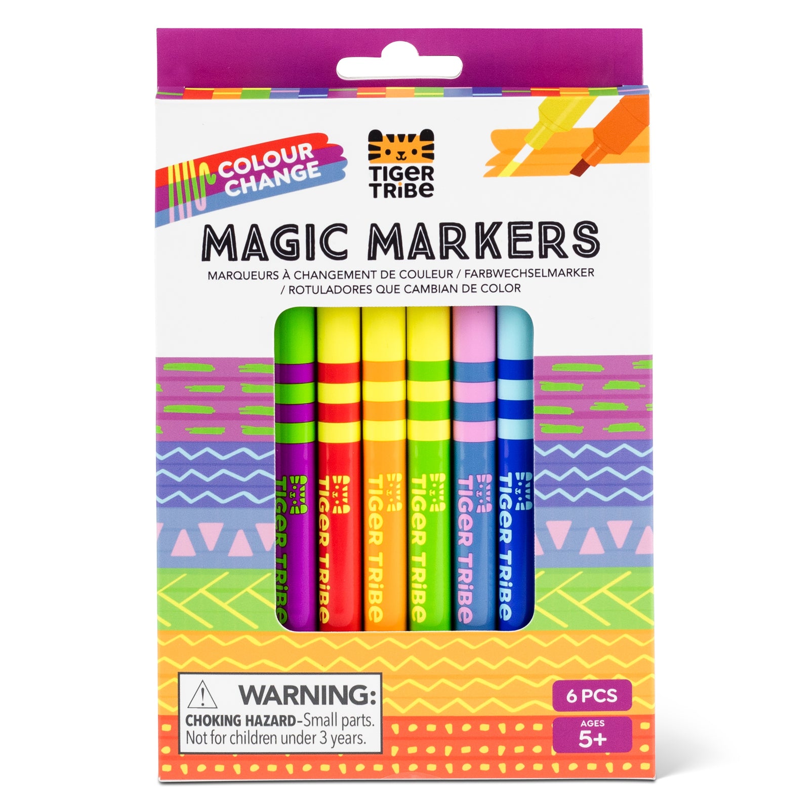 Tiger Tribe - Colour Changing Magic Markers