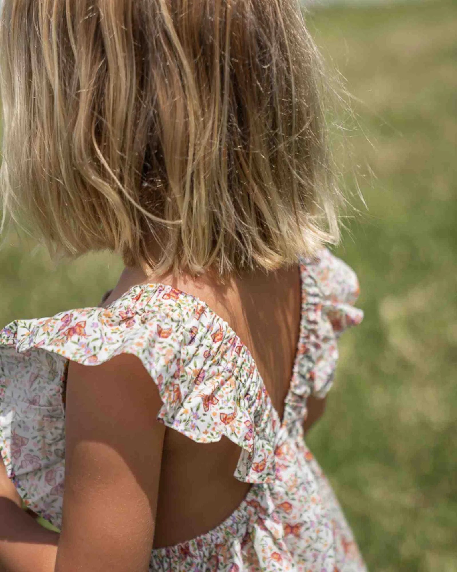 Walnut - Eden Dress - Butterfly