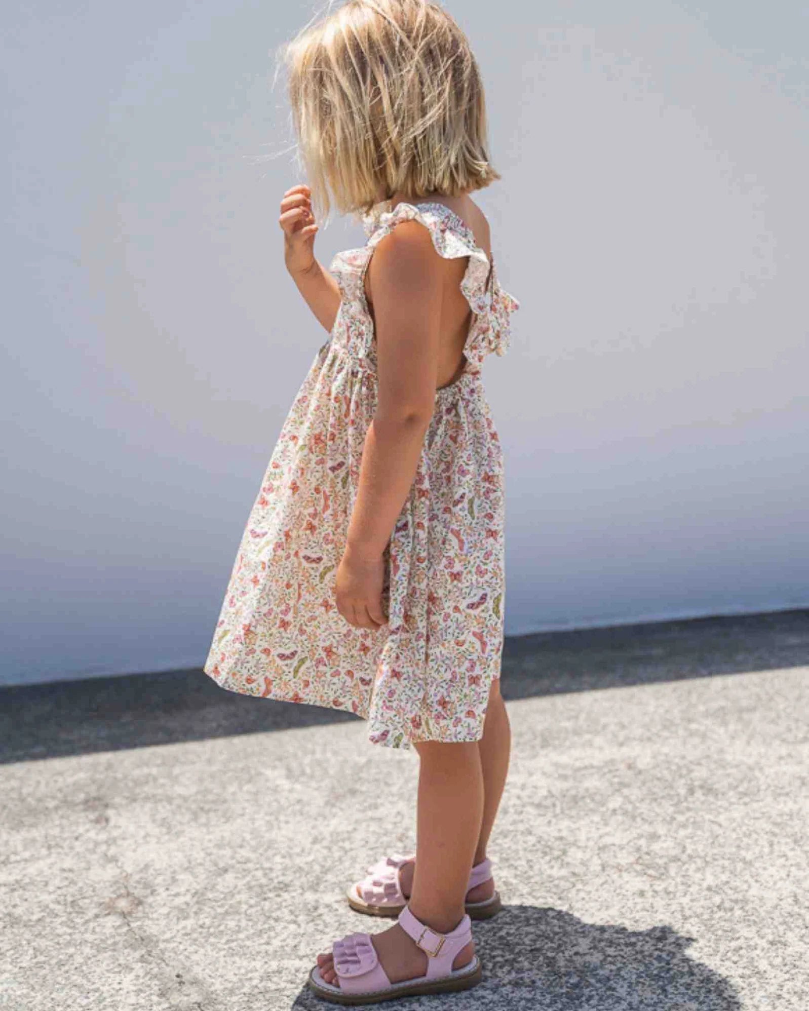 Walnut - Eden Dress - Butterfly