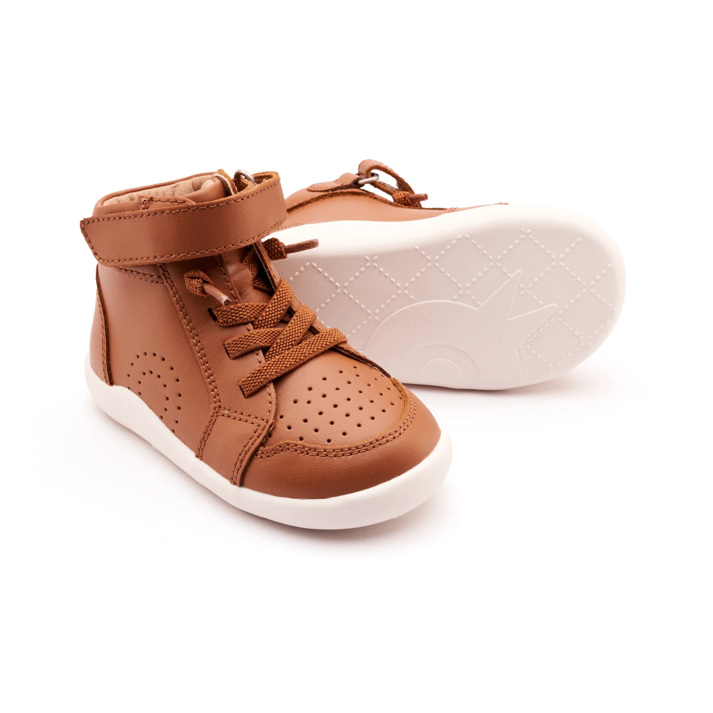 Oldsoles - High Little Tot - Tan