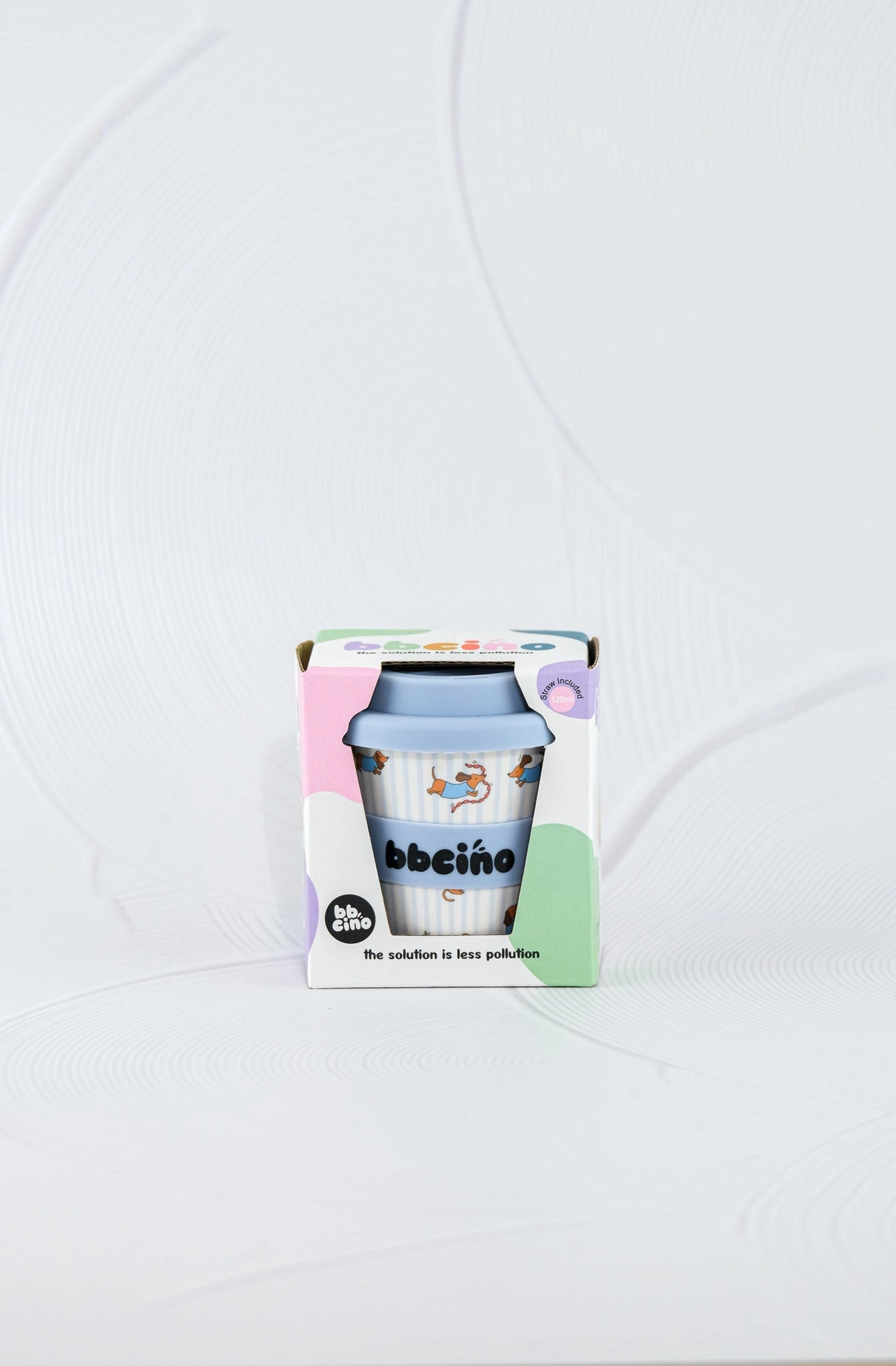 BBcino -  Reusable Cup - Dash in Blue