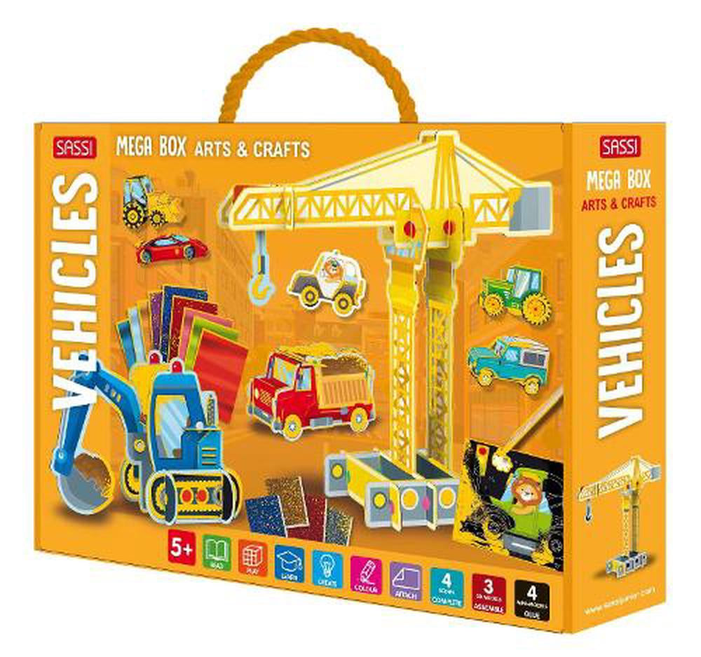 Sassi - Vehicles - Mega Box Arts & Crafts