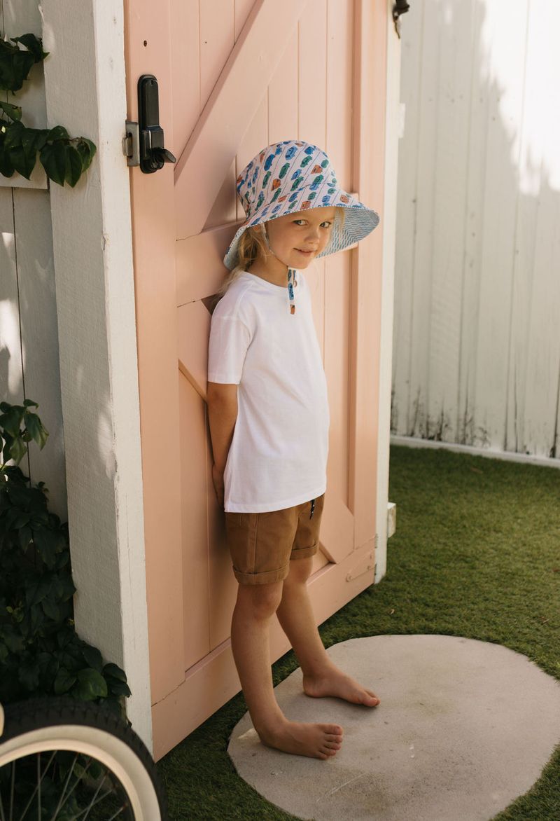 Acorn Kids - Fast Lane Wide Brim Bucket Hat