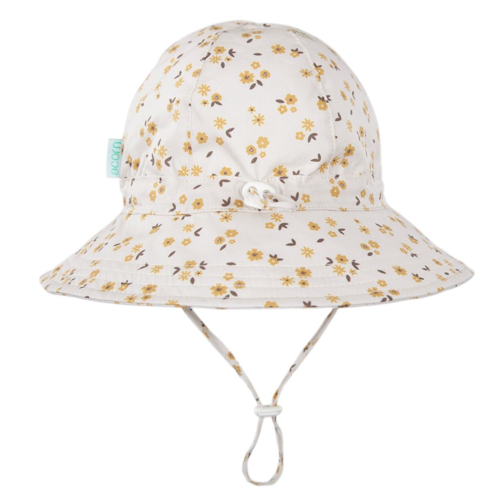 Acorn Kids - Amber Blooms Wide Brim Sunhat
