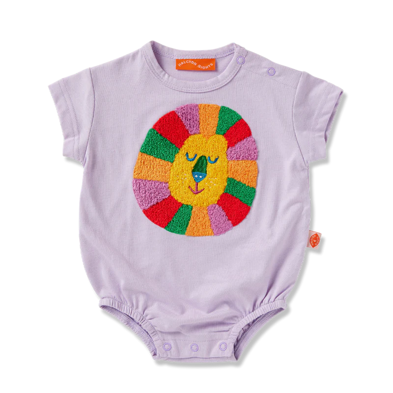Halcyon Nights - Lilac Lion Bodysuit