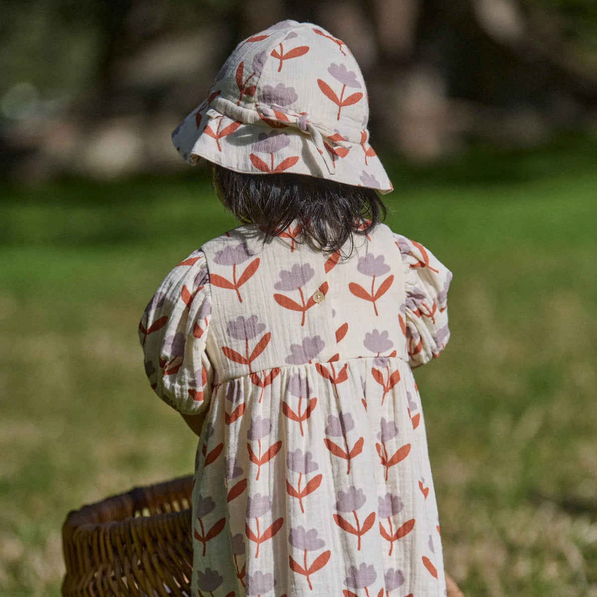 Nature Baby - Albertine Dress Muslin - Fleurette Print