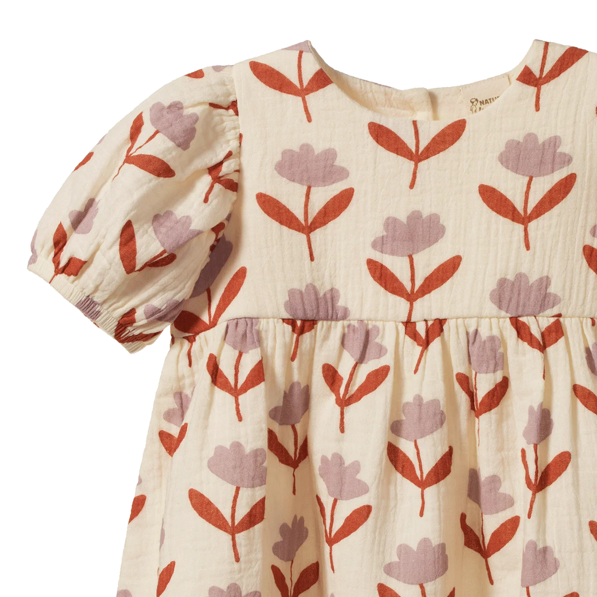 Nature Baby - Albertine Dress Muslin - Fleurette Print