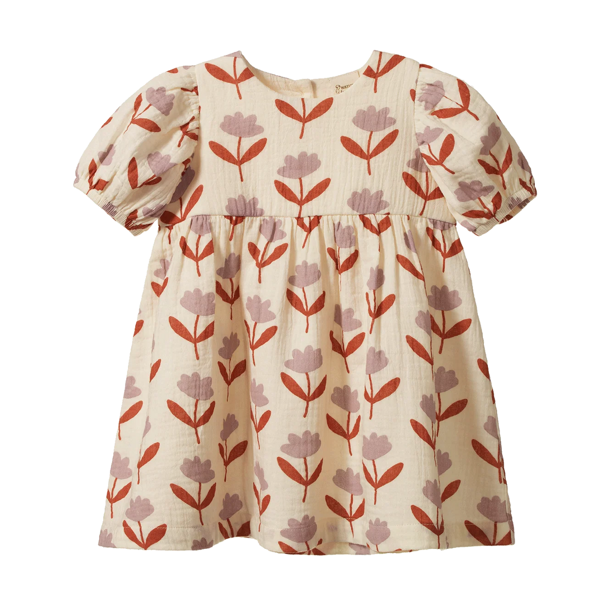 Nature Baby - Albertine Dress Muslin - Fleurette Print