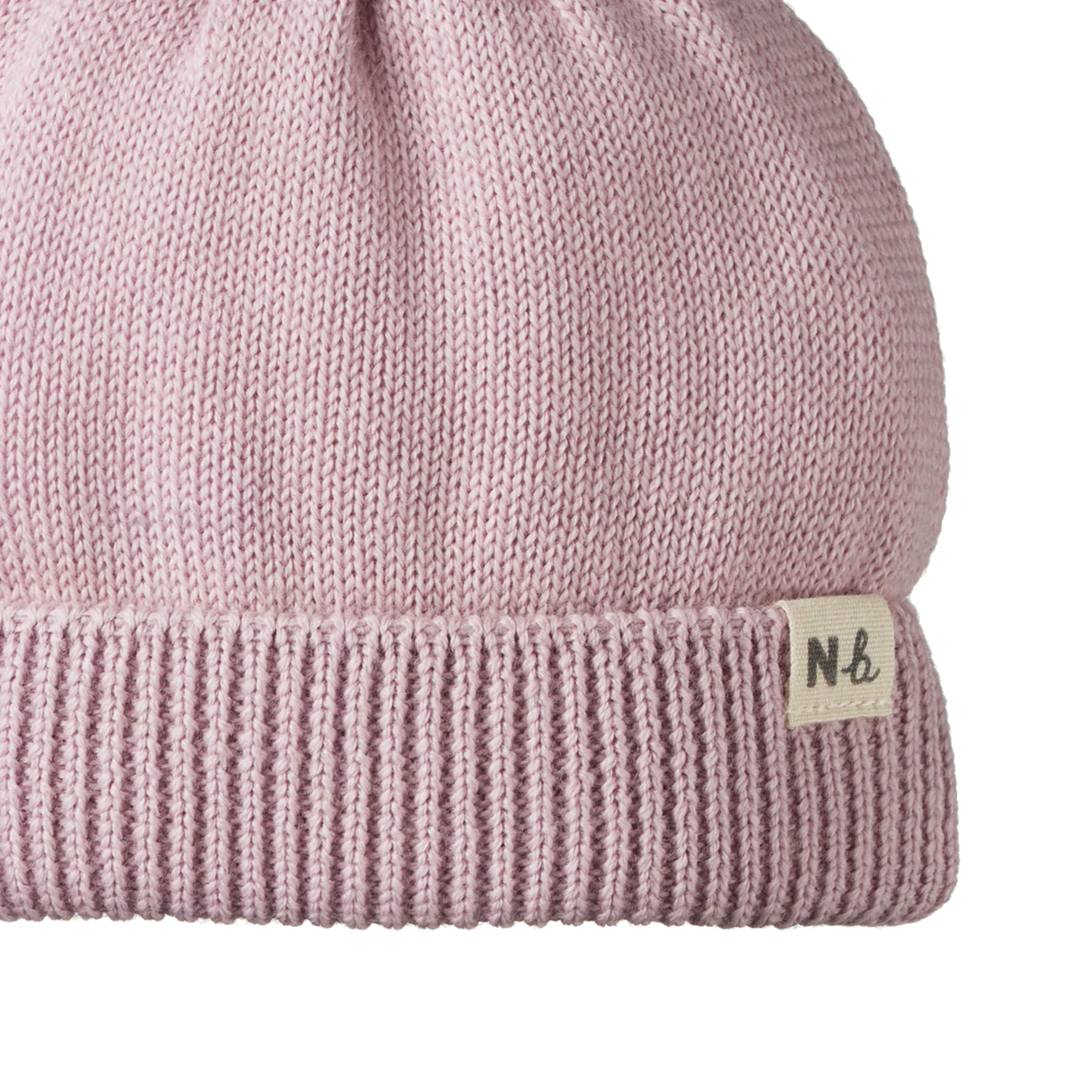 Nature Baby - Alpine Pom Pom Beanie - Lilac