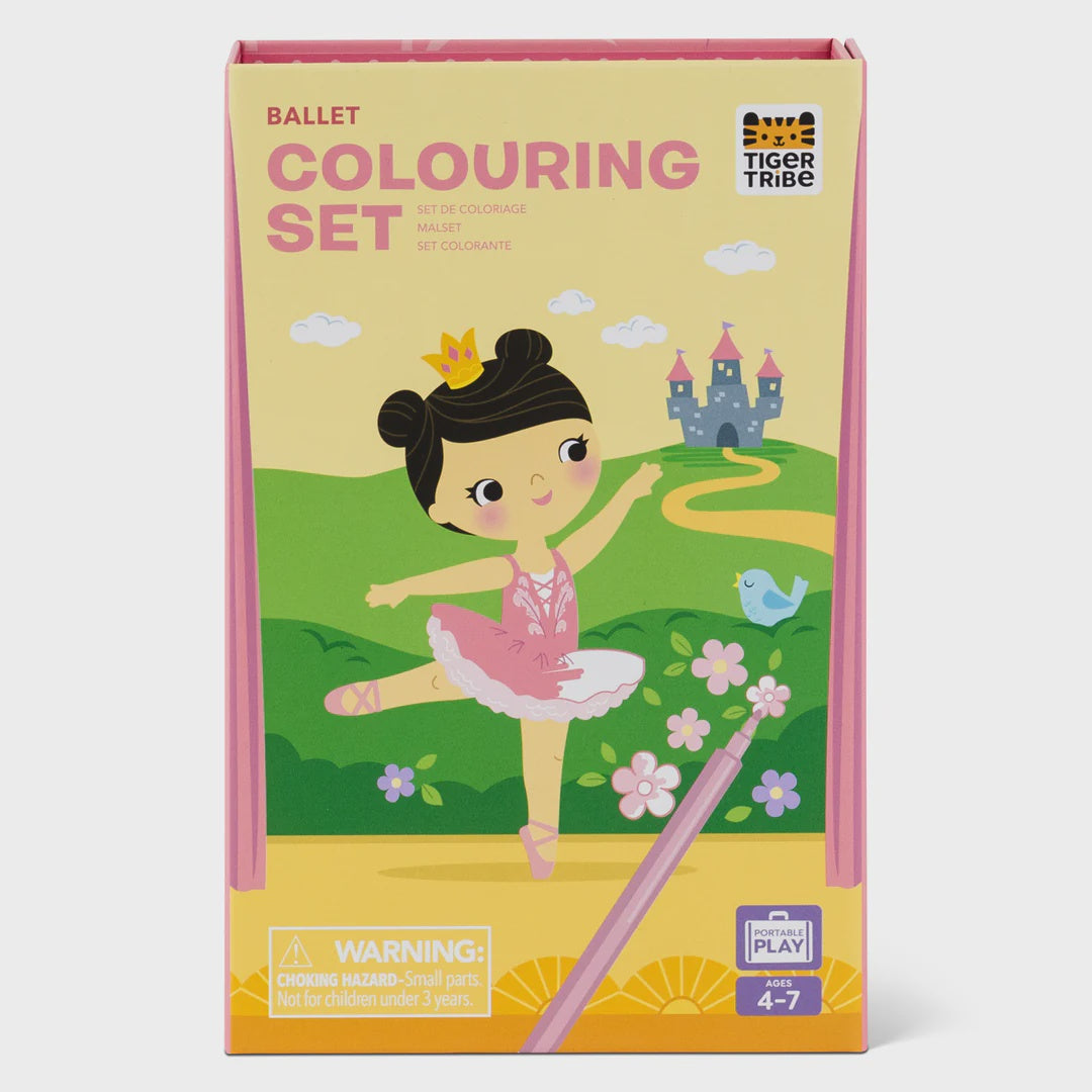 Tiger Tribe - Colouring Set - Ballet