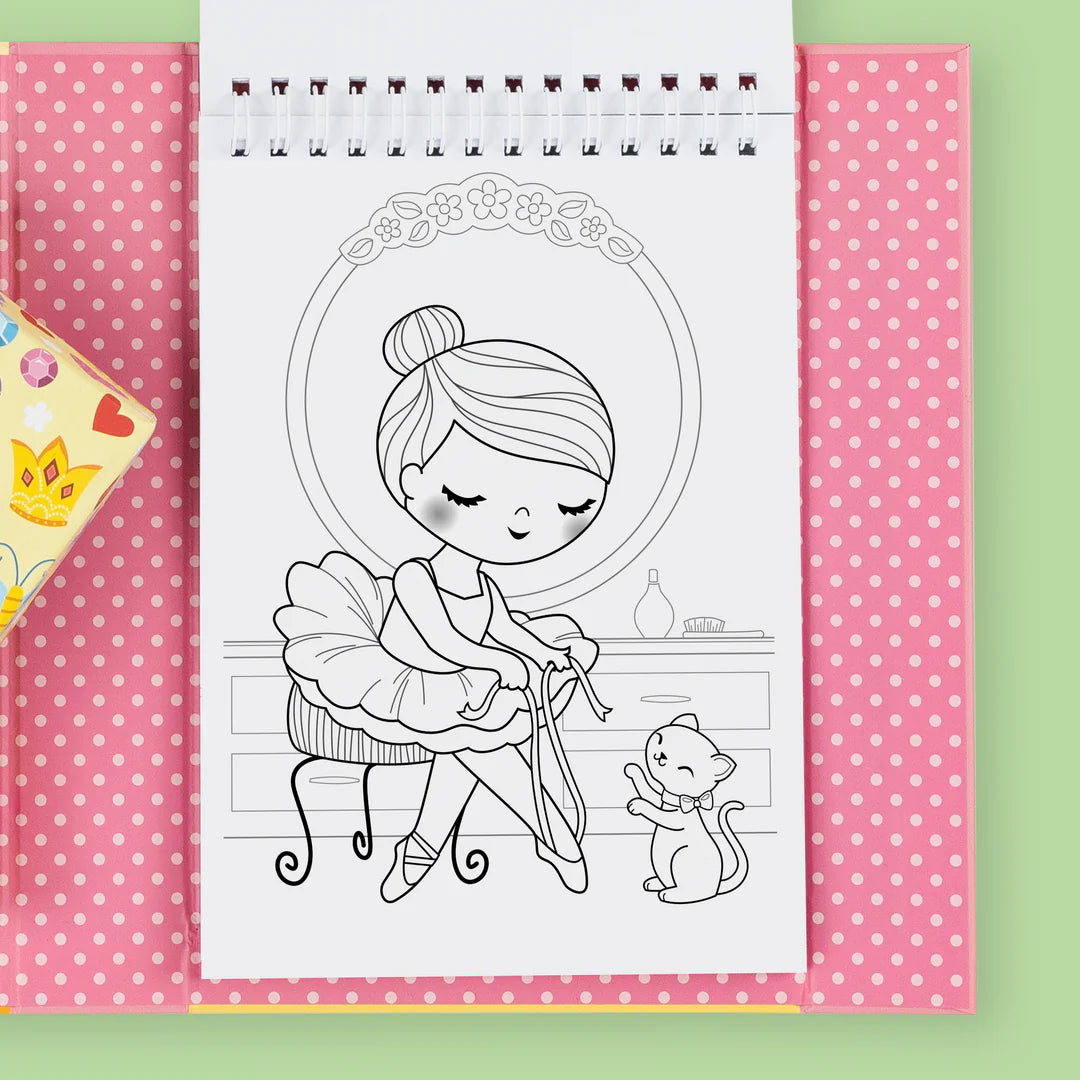 Tiger Tribe - Colouring Set - Ballet