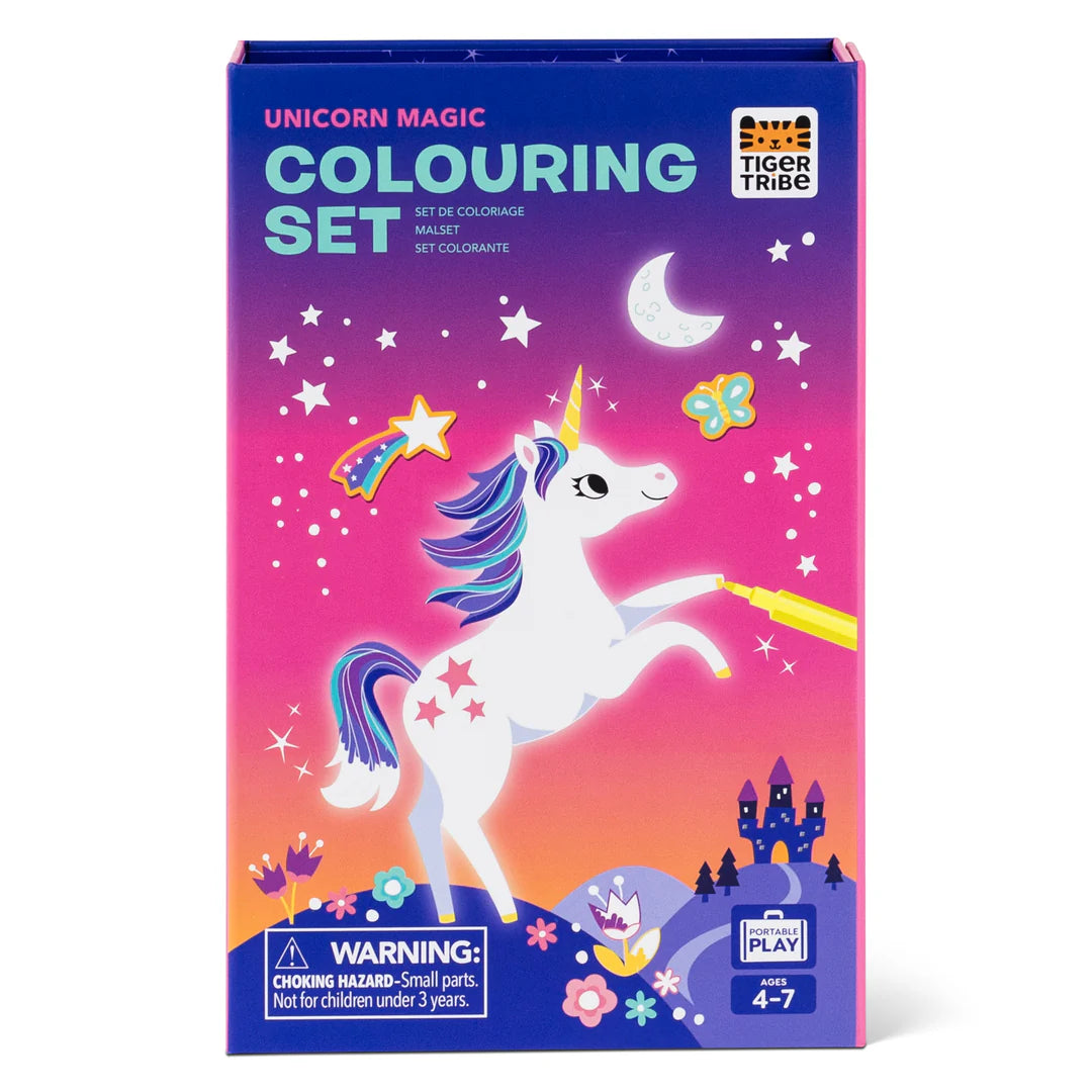 Tiger Tribe - Colouring Set - Unicorn Magic