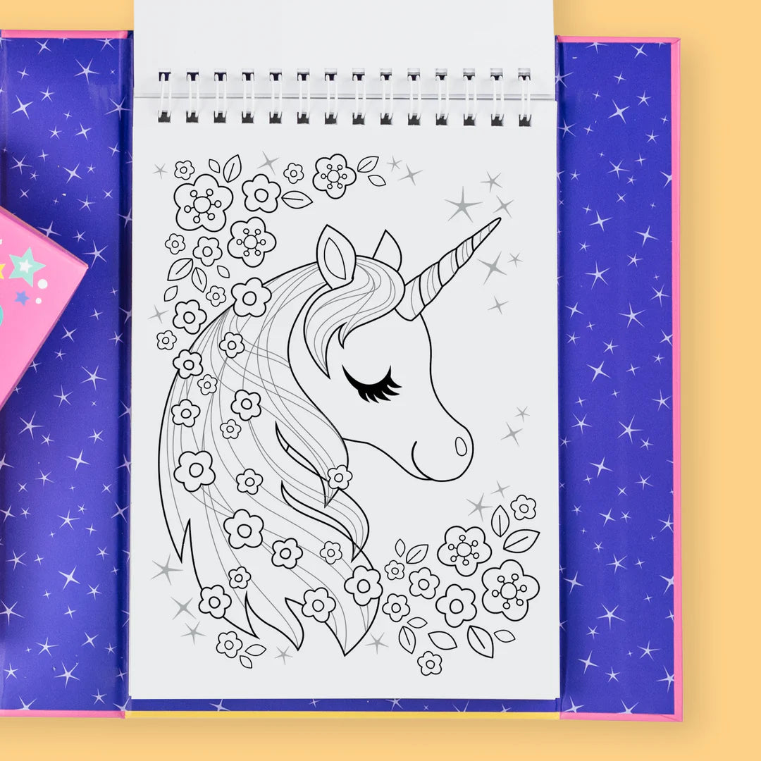 Tiger Tribe - Colouring Set - Unicorn Magic