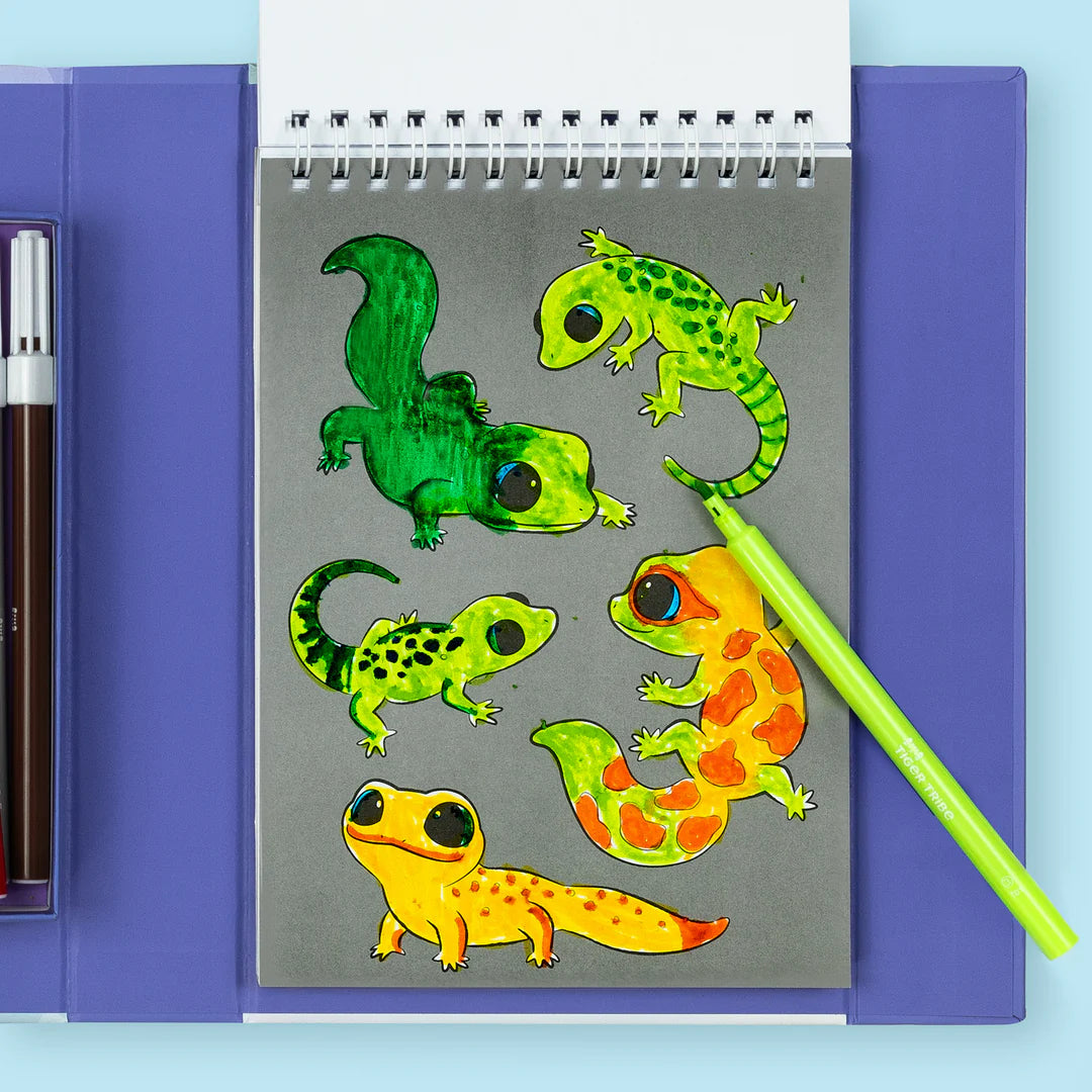 Tiger Tribe - Colouring Set - Baby Animals