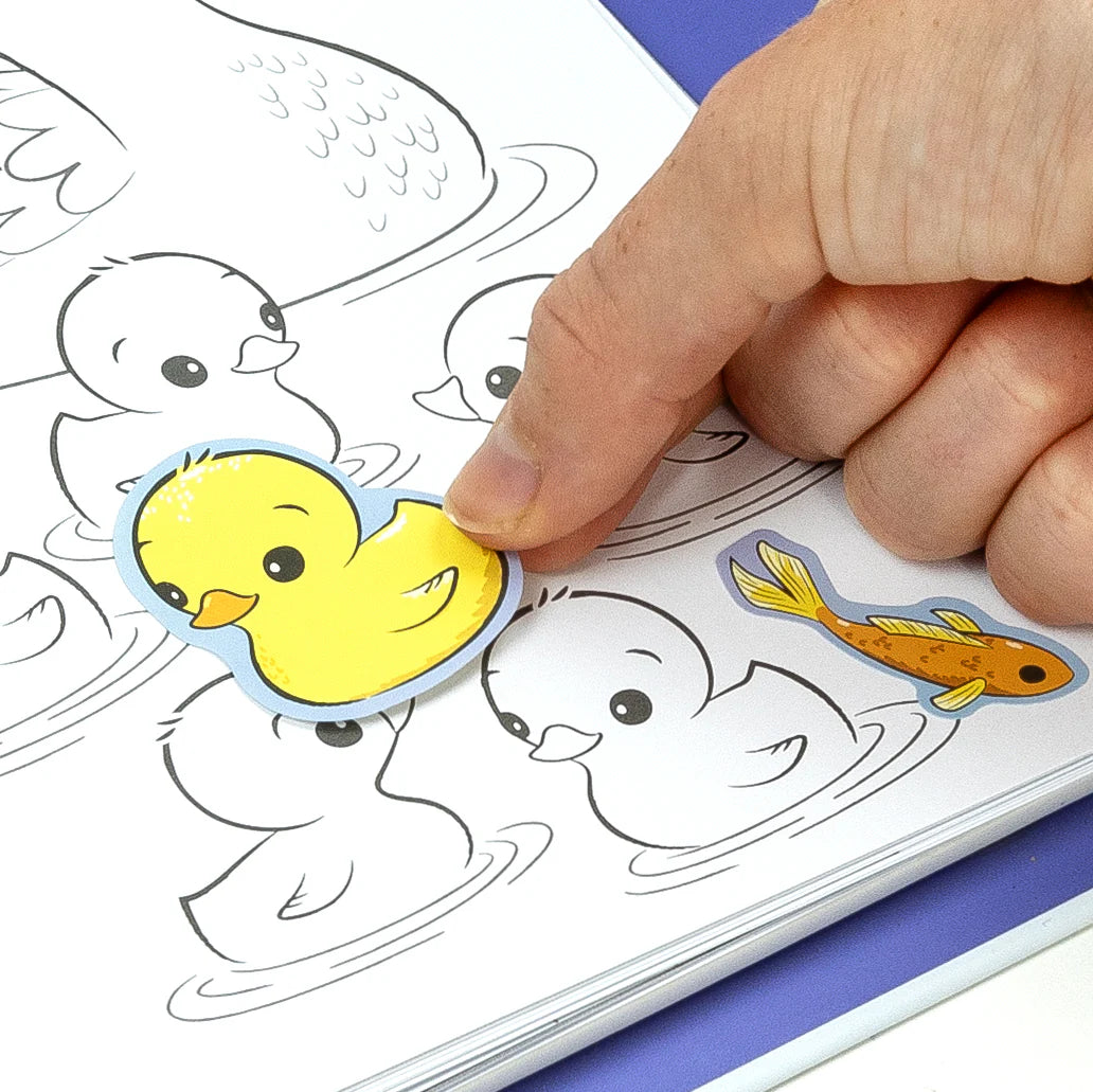 Tiger Tribe - Colouring Set - Baby Animals