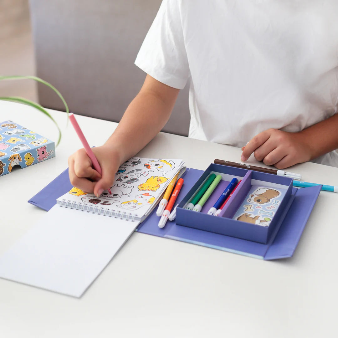 Tiger Tribe - Colouring Set - Baby Animals