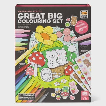 Great Big Colouring Set - Magical Mini Worlds
