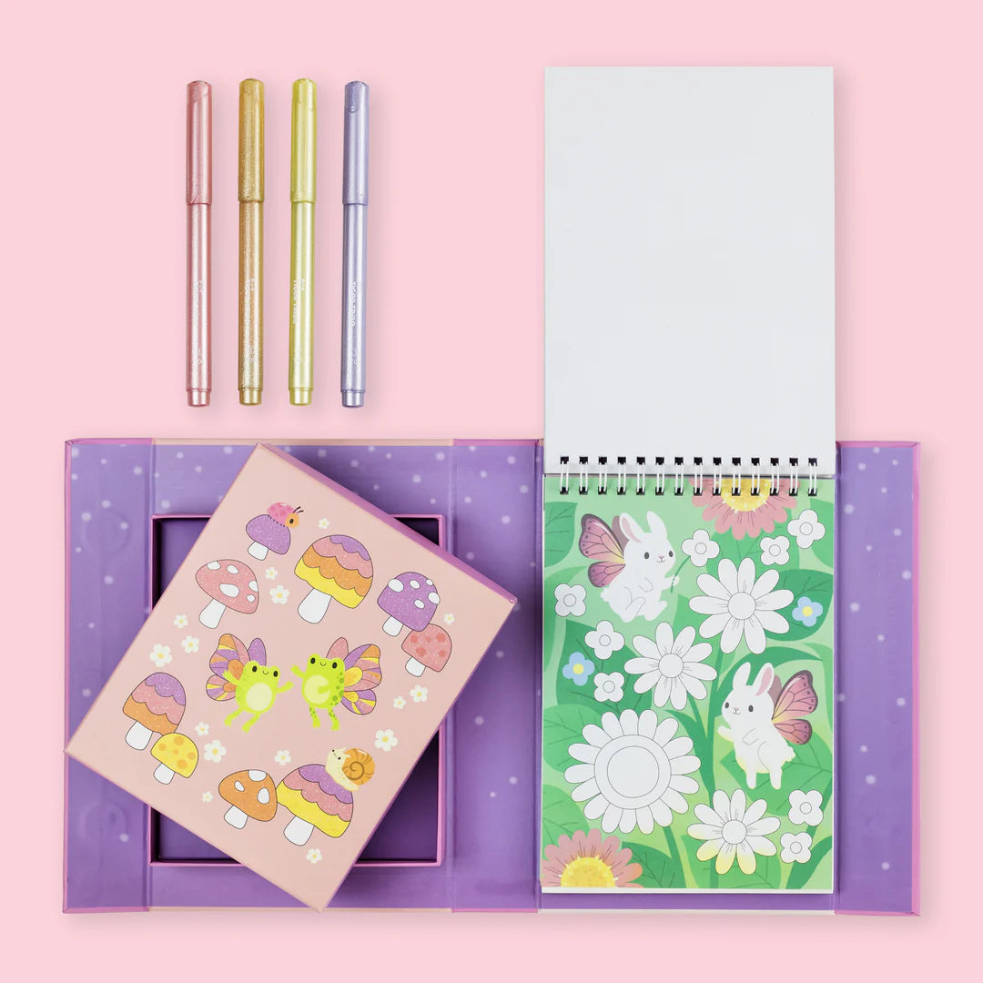 Tiger Tribe - Shimmer Colouring Set - Little Fairy Land